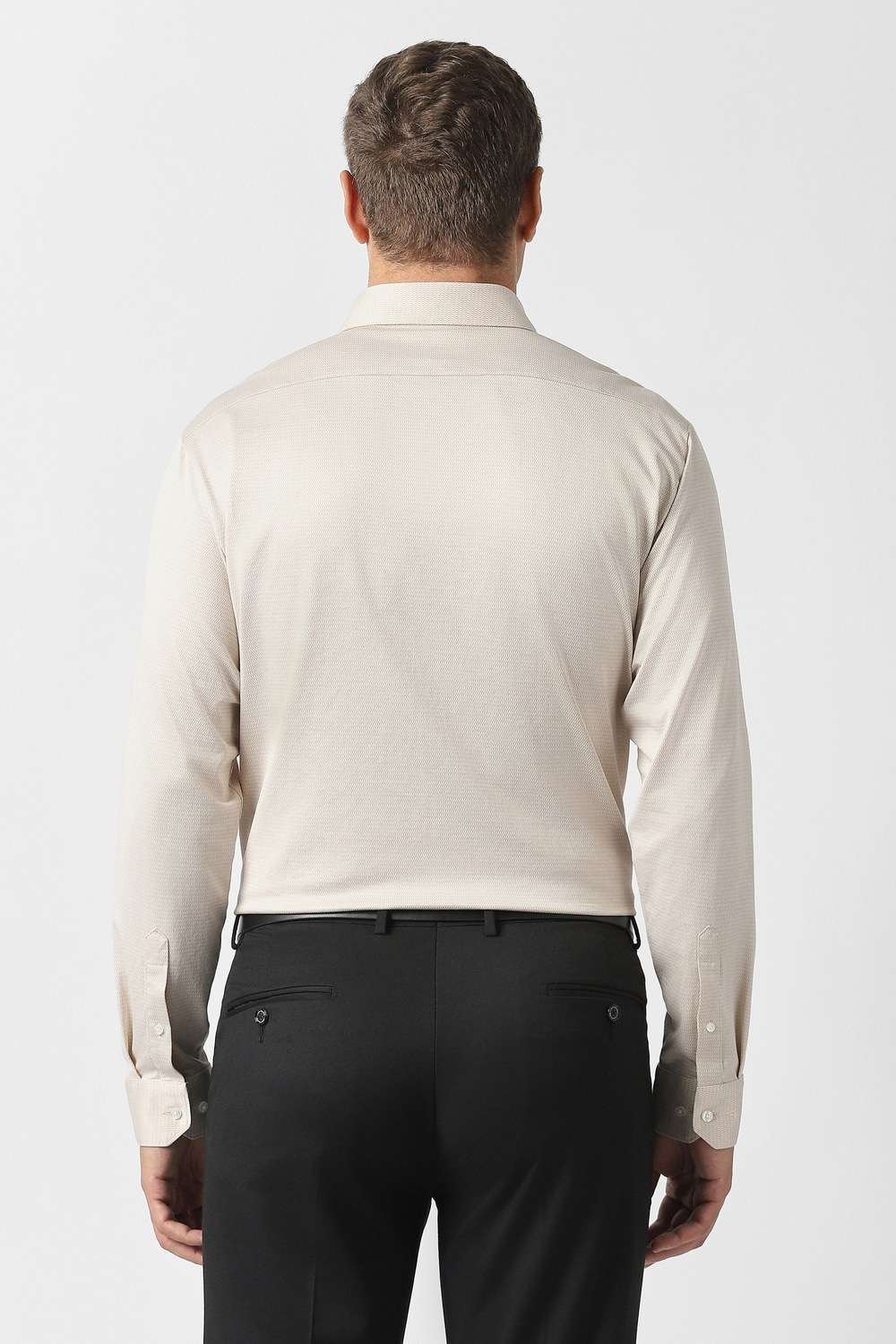 Solid-100--Cotton-Slim-Fit-Men-s-Formal-Shirt