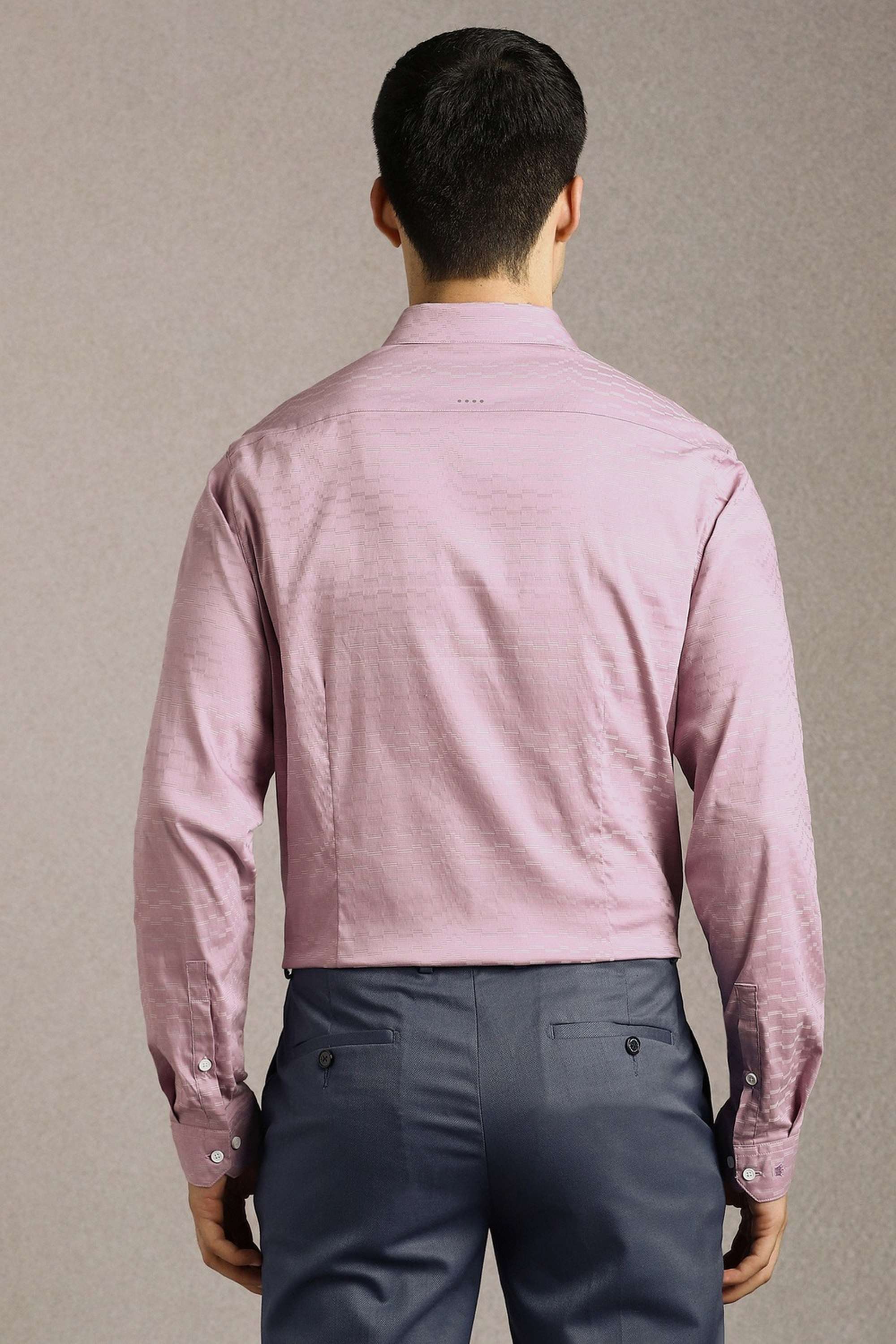 Textured-Cotton-Blend-Super-Slim-Fit-Men-s-Formal-Shirt