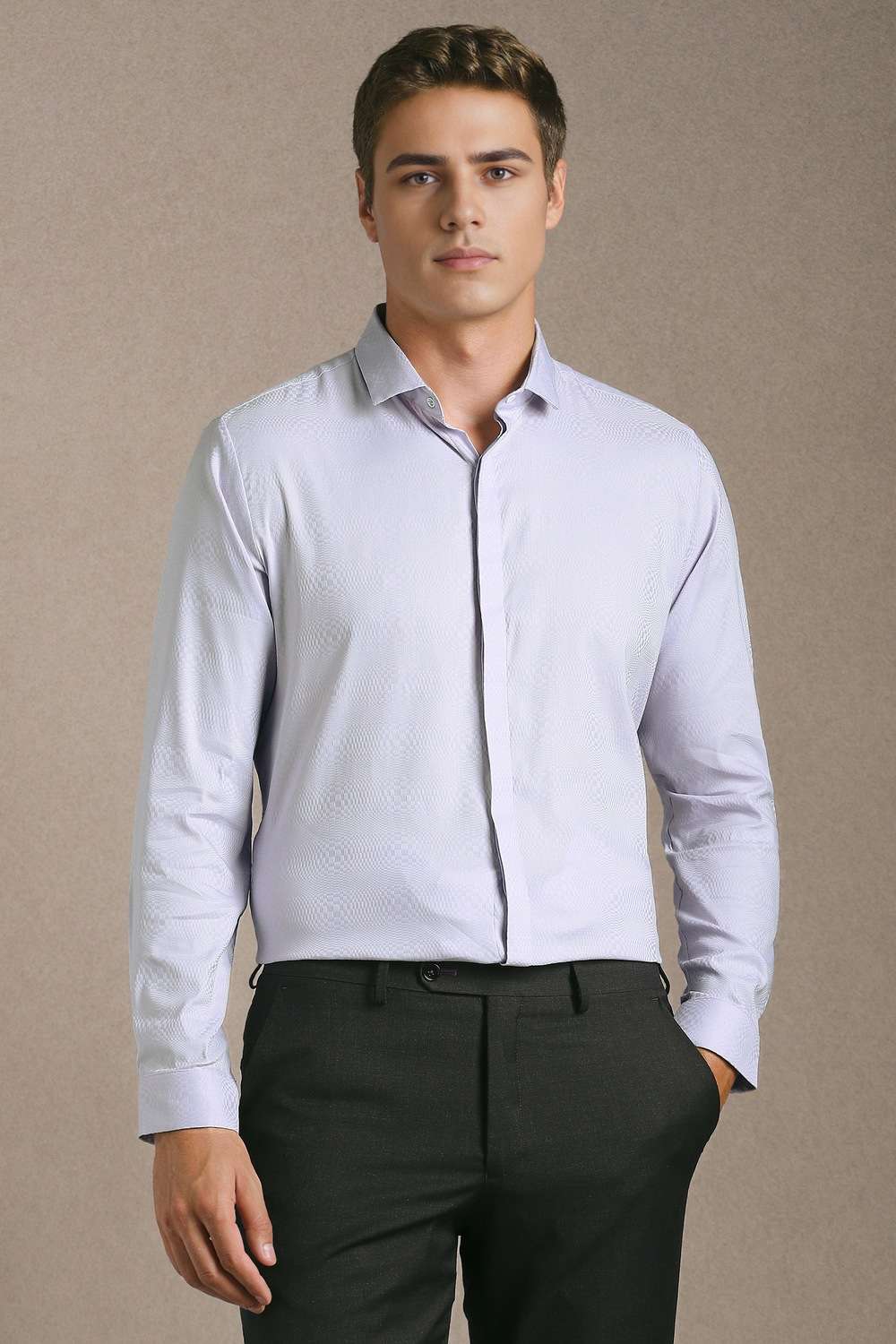 Textured-Cotton-Nylon-Super-Slim-Fit-Men-s-Formal-Shirt