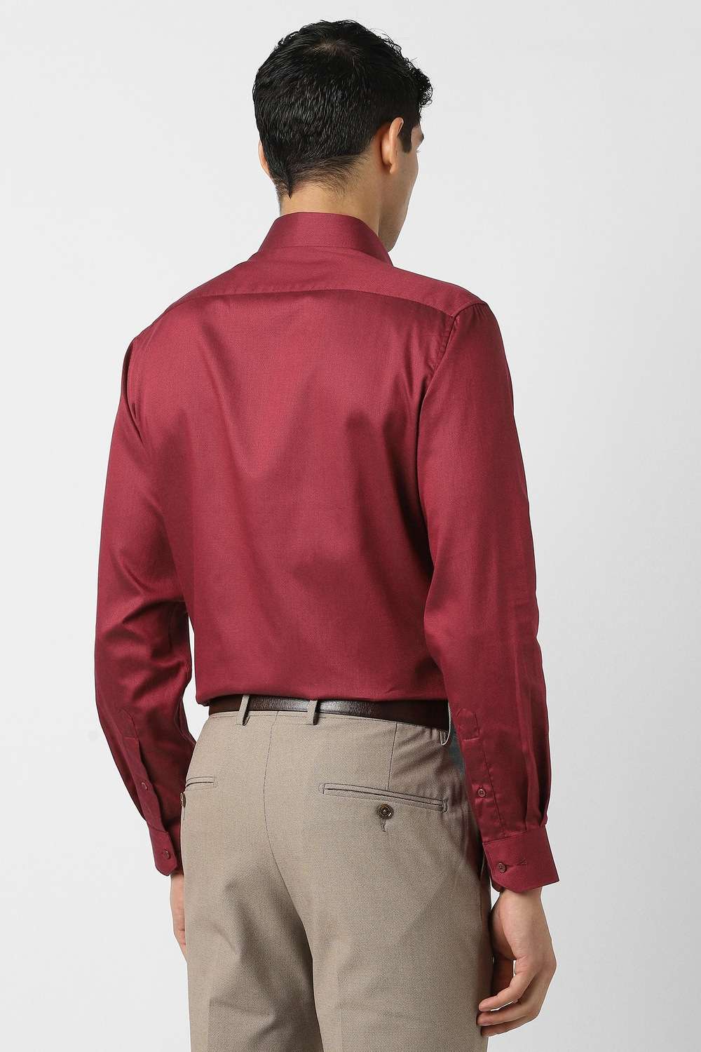 Solid-Cotton-Regular-Fit-Men-s-Formal-Shirt