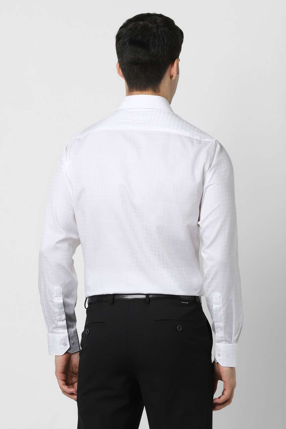 Checks-Cotton-Regular-Fit-Men-s-Formal-Wear-Shirt