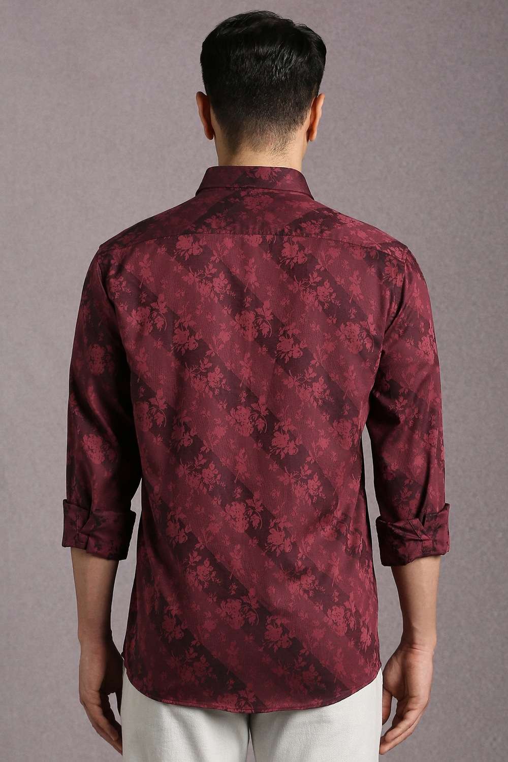 Solid-Cotton-Slim-Fit-Men-s-Casual-Shirt