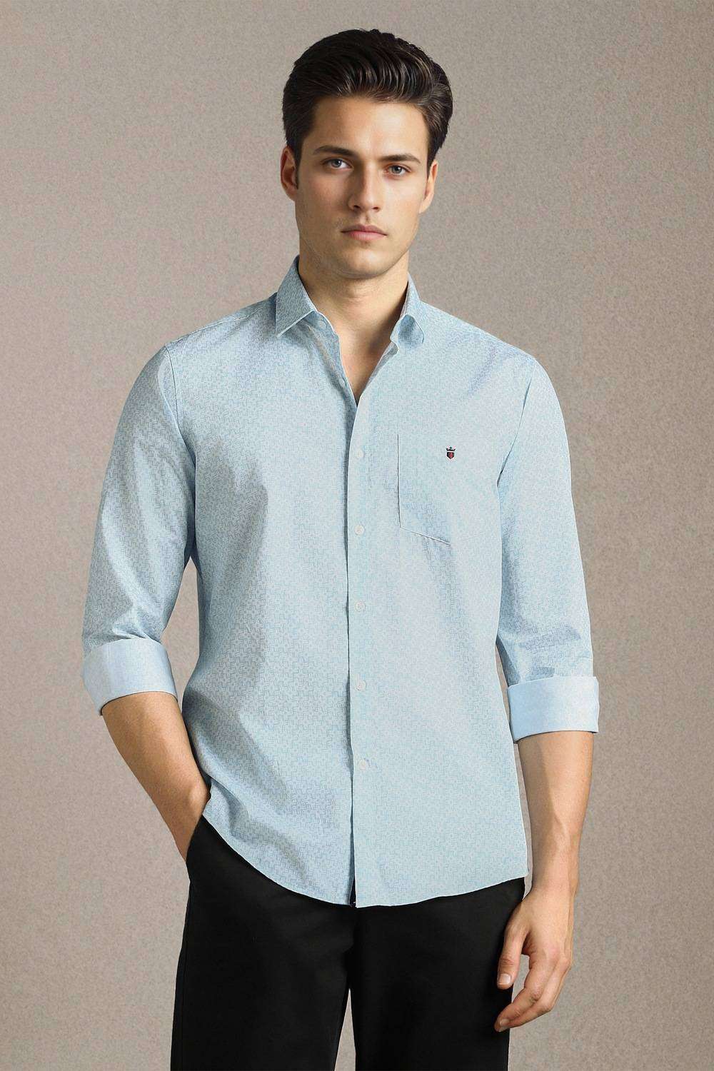 Printed-Cotton-Slim-Fit-Men-s-Shirt