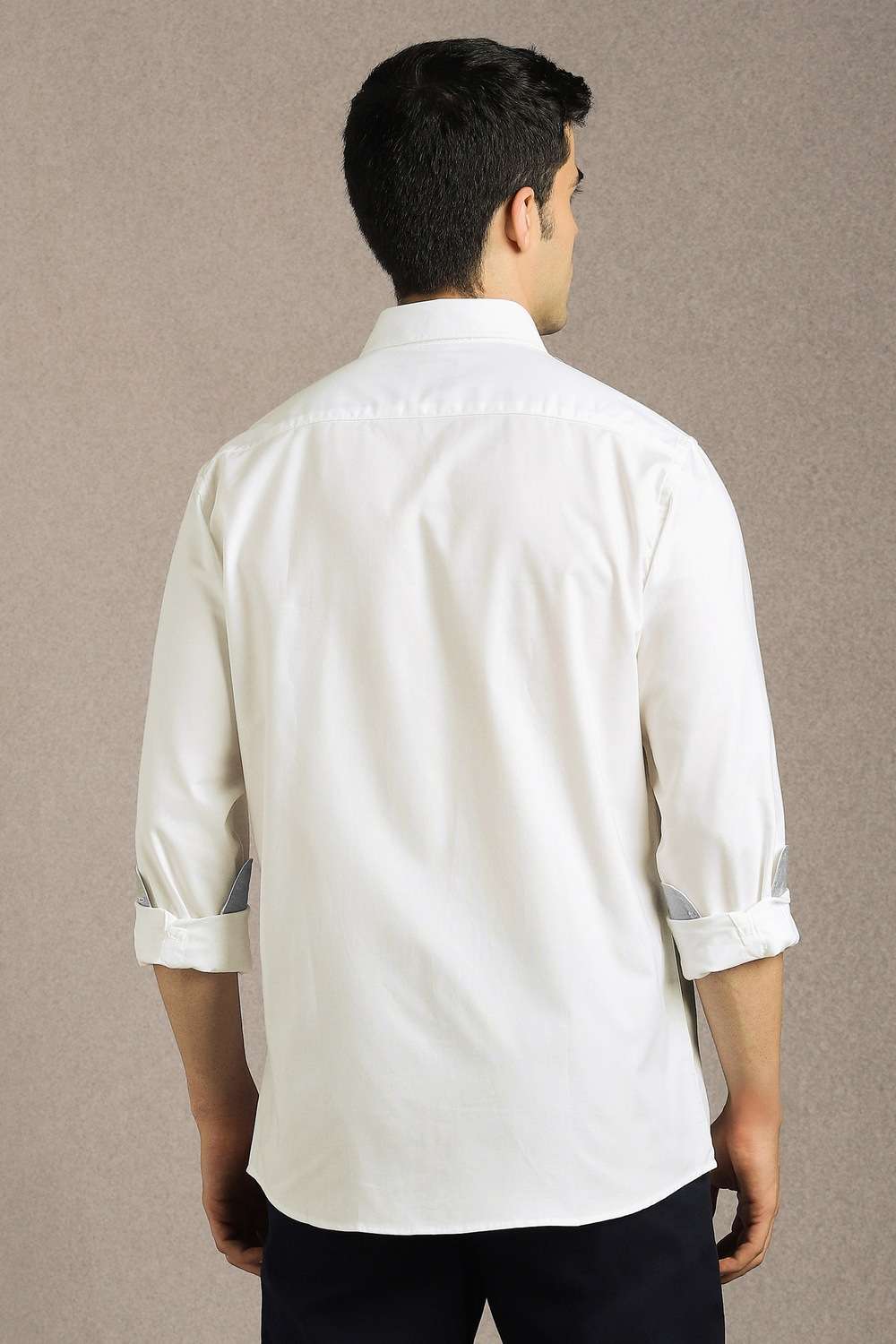 Solid-Cotton-Slim-Fit-Men-s-Casual-Wear-Shirt