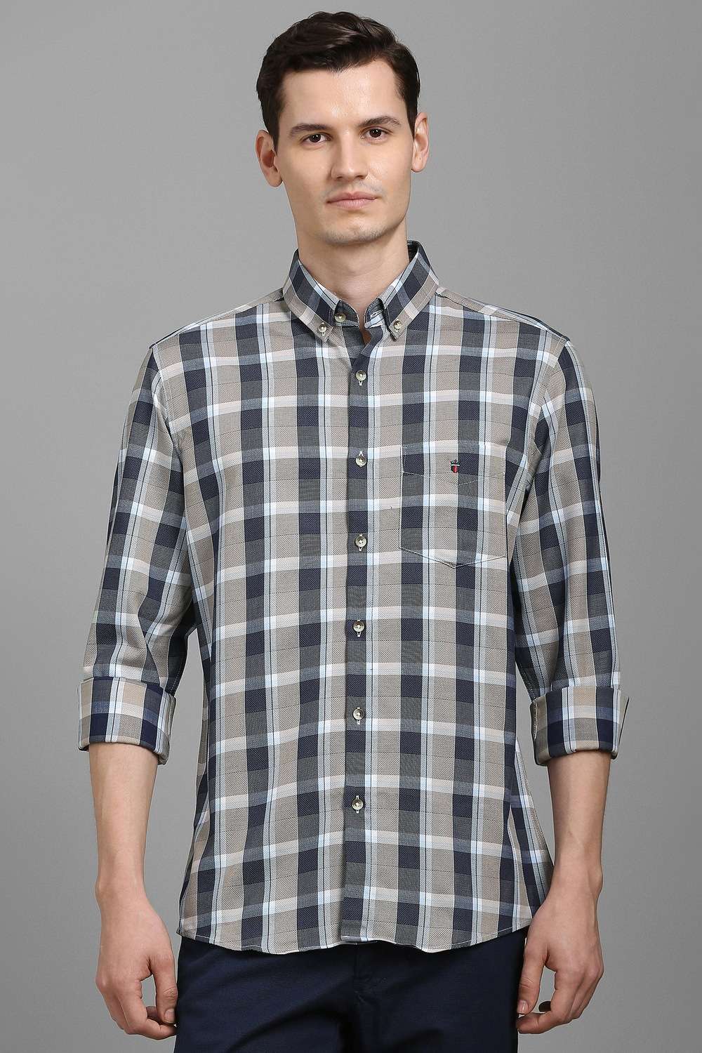 Checks-Cotton-Slim-Fit-Men-s-Casual-Shirt