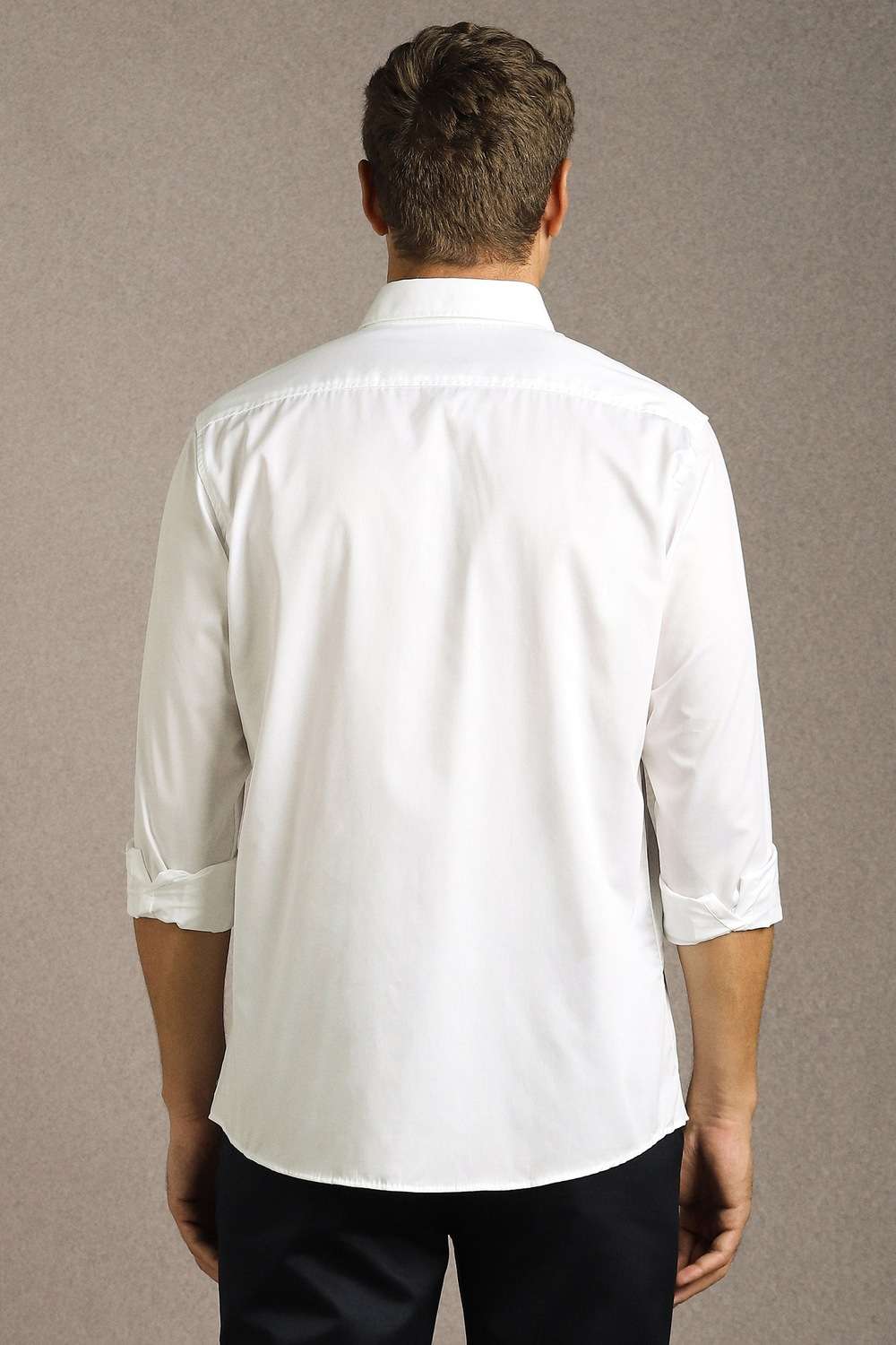 Solid-Cotton-Slim-Fit-Men-s-Casual-Shirt