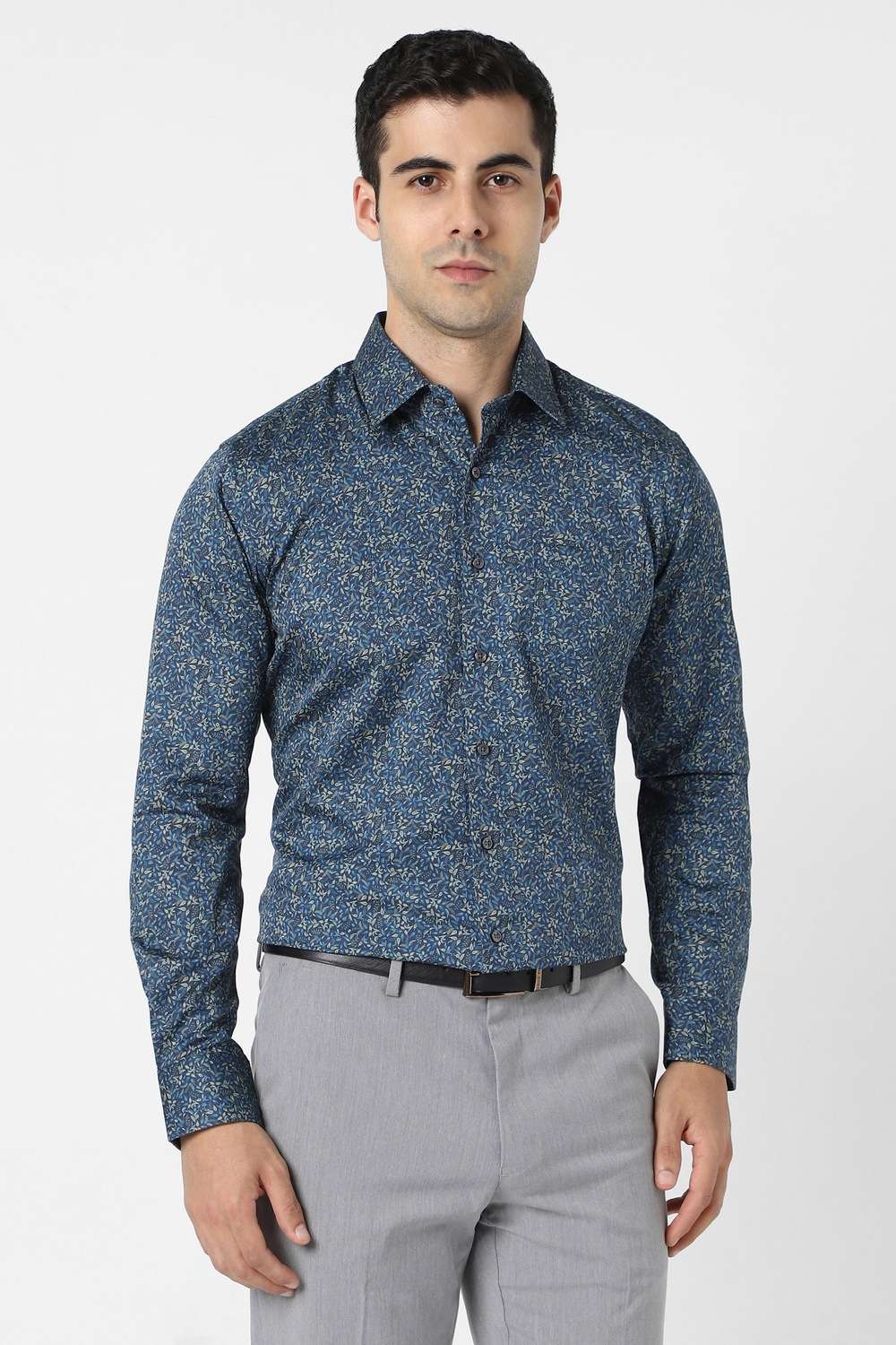 Floral-Cotton-Slim-Fit-Men-s-Formal-Shirt