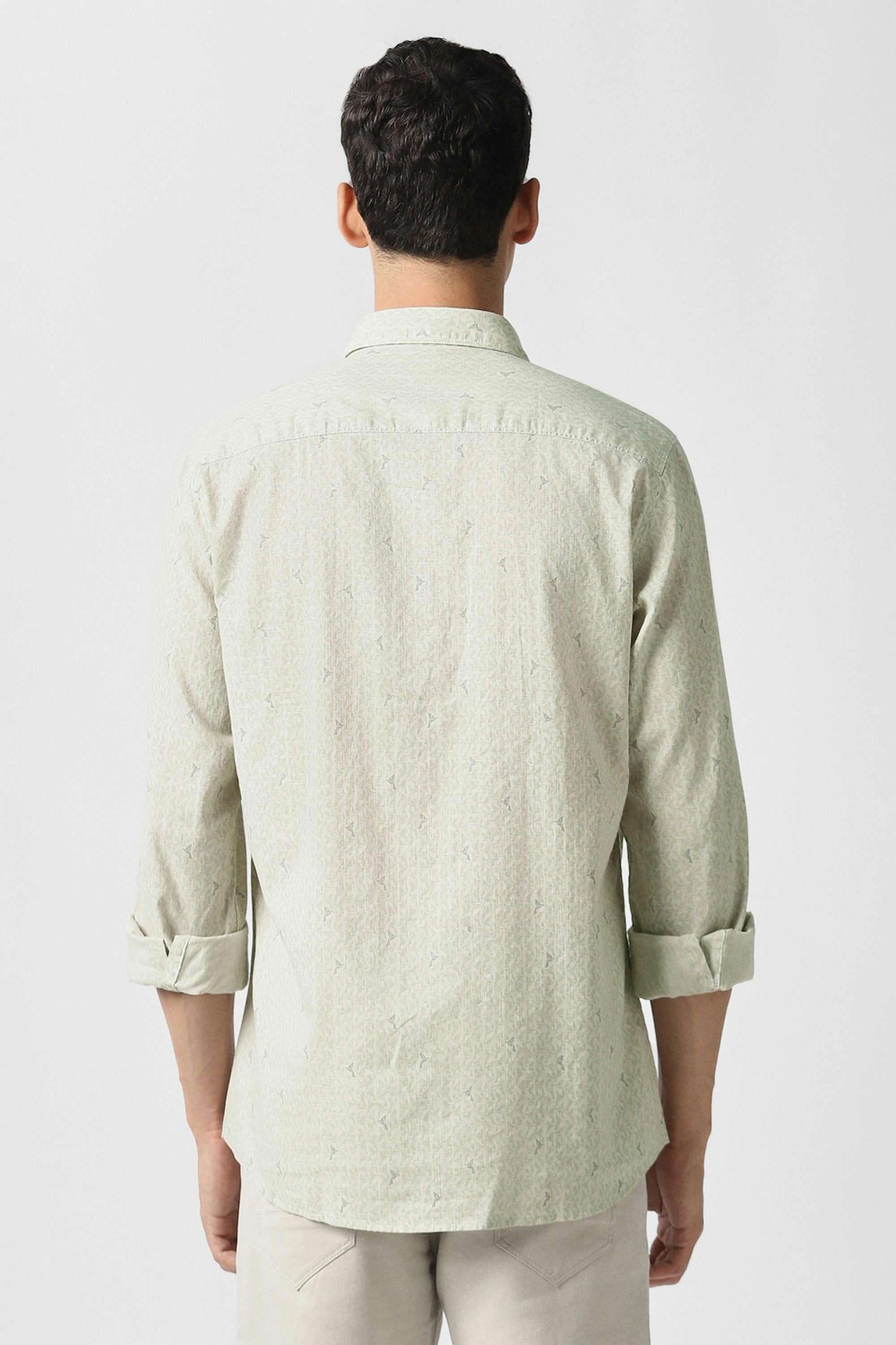 Printed-Cotton-Slim-Fit-Men-Casual-Wear-Shirt