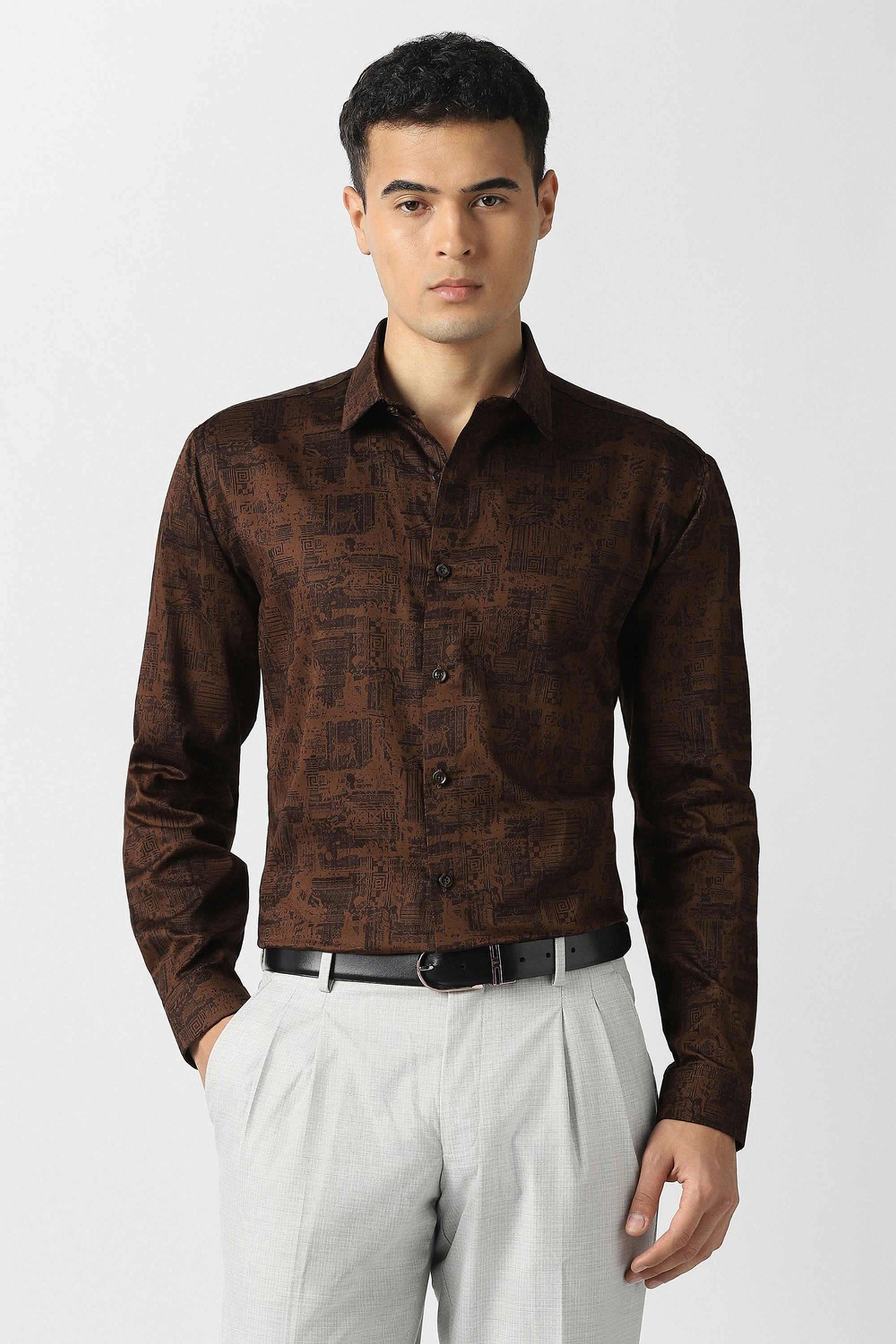 Printed-Cotton-Slim-Fit-Men-s-Casual-Shirt