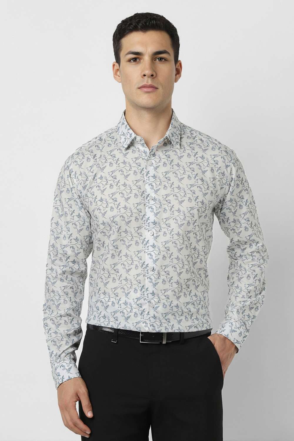 Abstract-Cotton-Slim-Fit-Men-s-Casual-Shirt