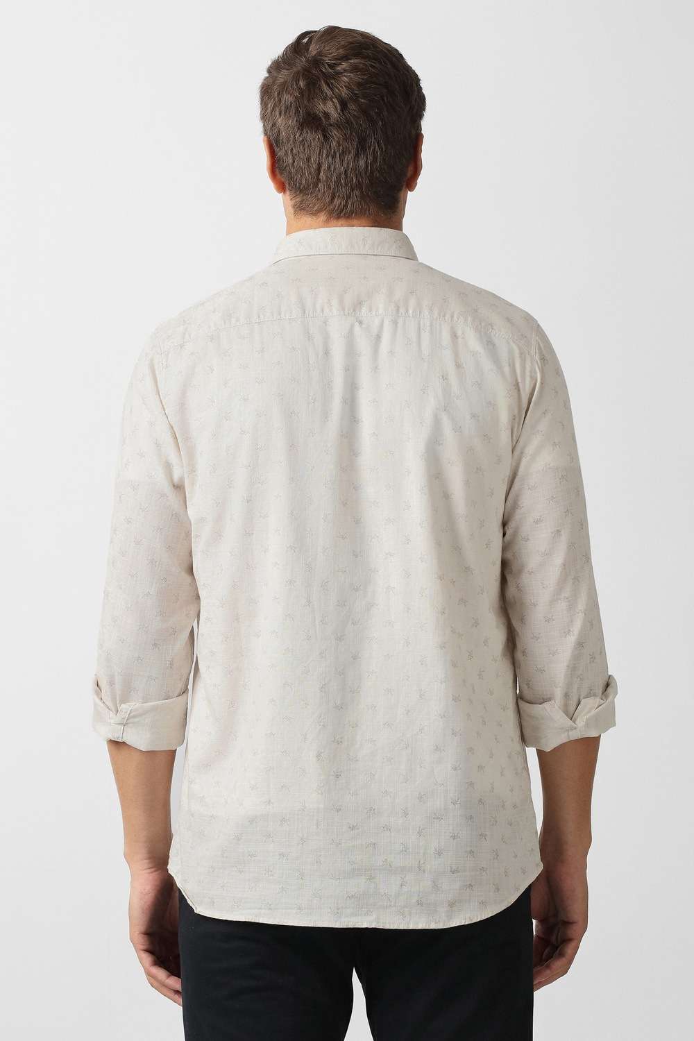 Printed-Cotton-Slim-Fit-Men-Formal-Wear-Shirt