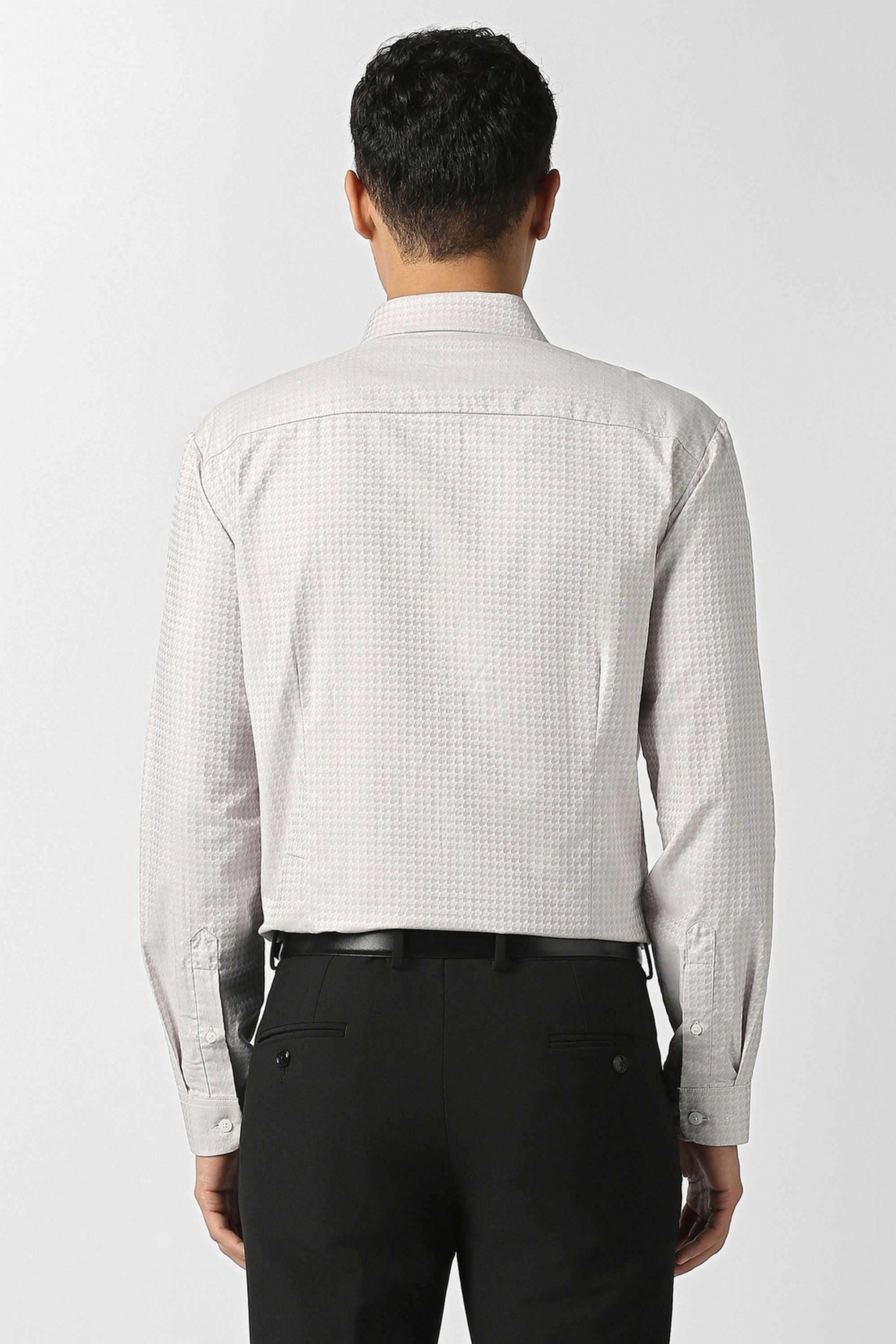 Solid-Cotton-Slim-Fit-Men-Formal-Wear-Shirt