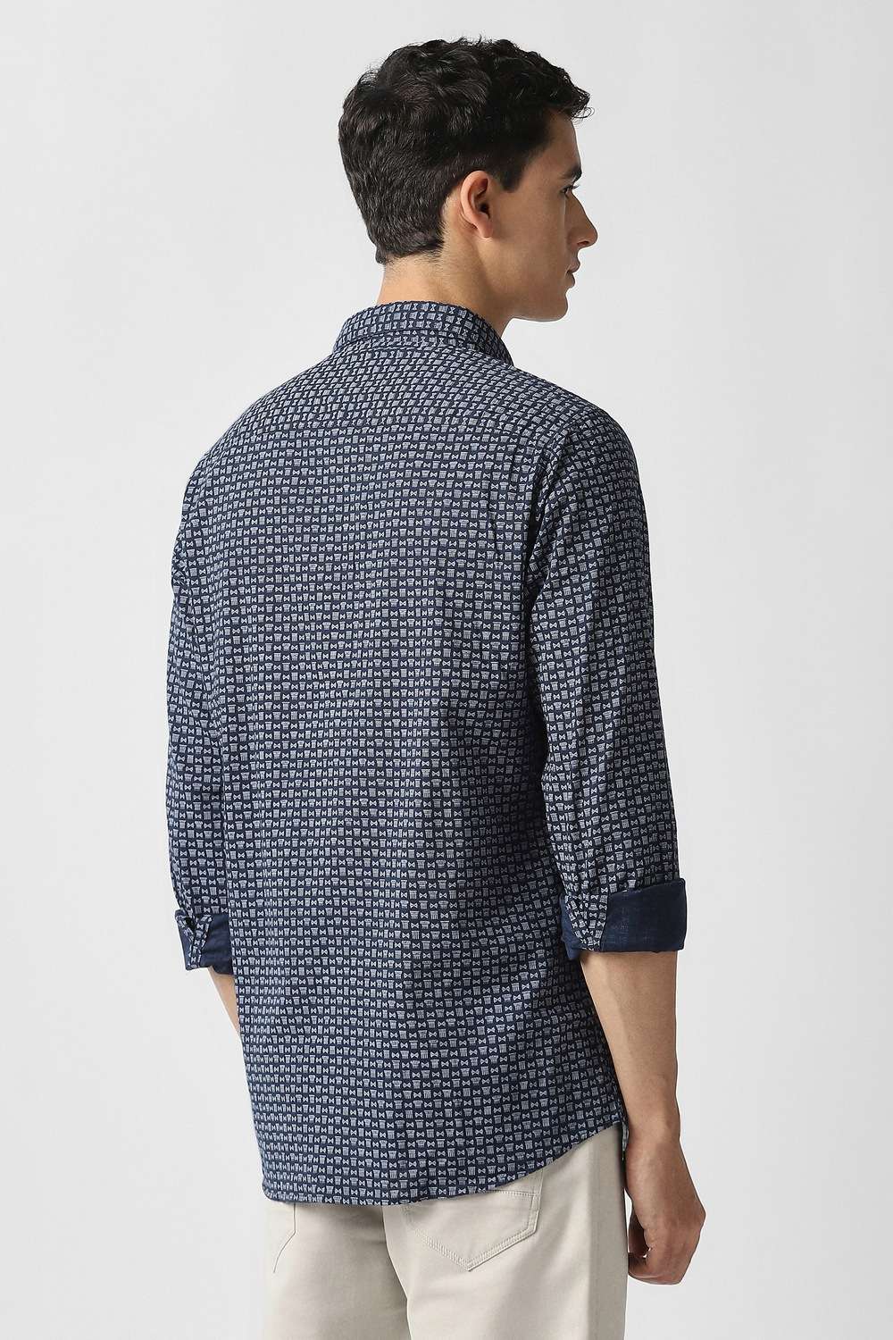 Printed-Cotton-Slim-Fit-Men-Casual-Wear-Shirt