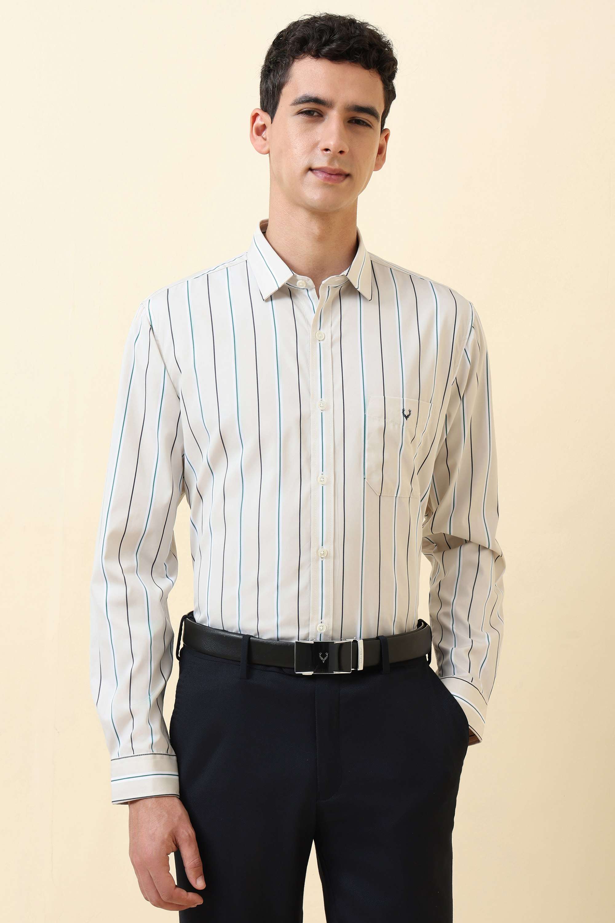 Stripes-Cotton-Regular-Fit-Men-s-Formal-Shirt