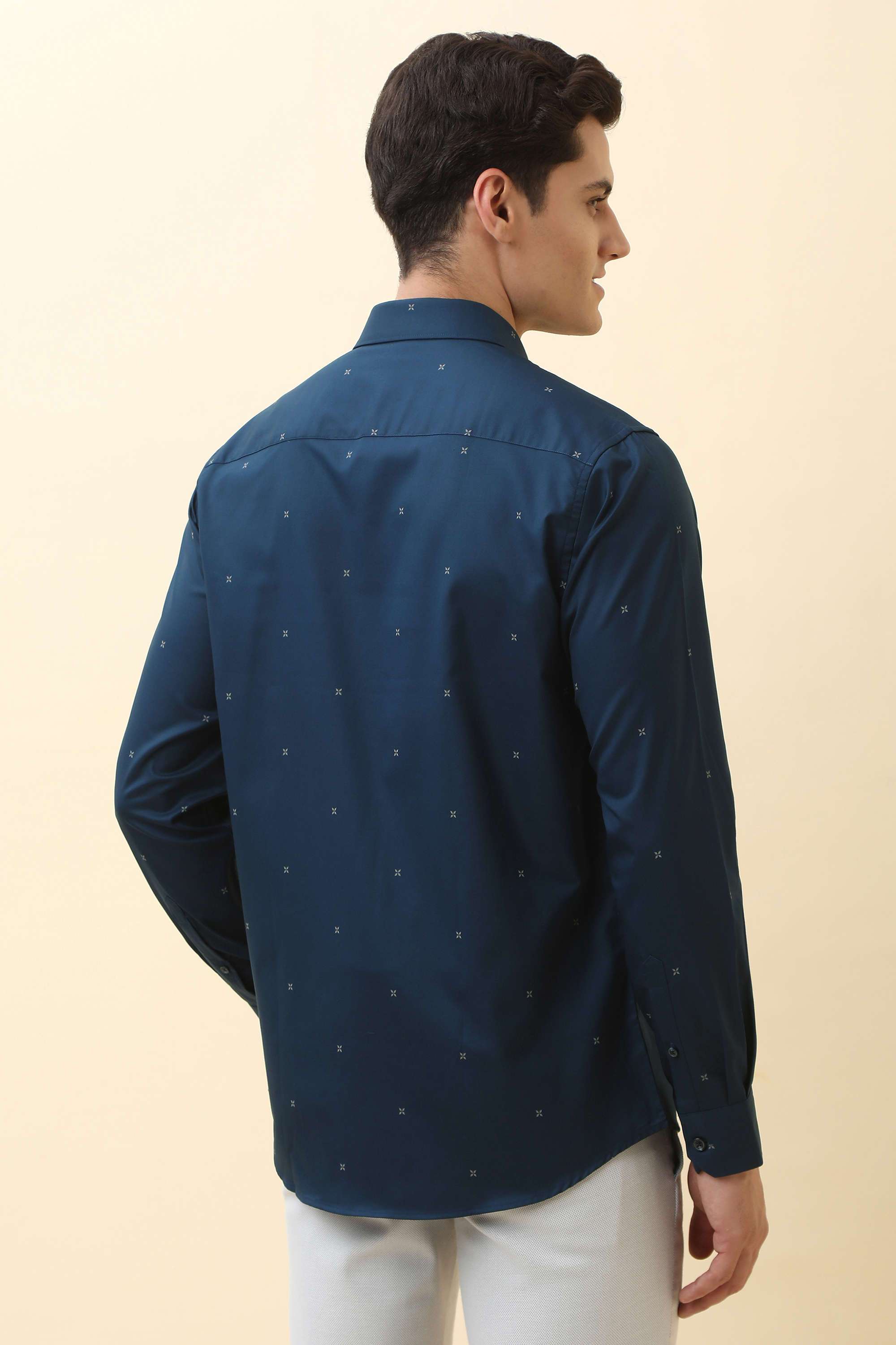 Printed-Cotton-Regular-Fit-Men-Formal-Wear-Shirt