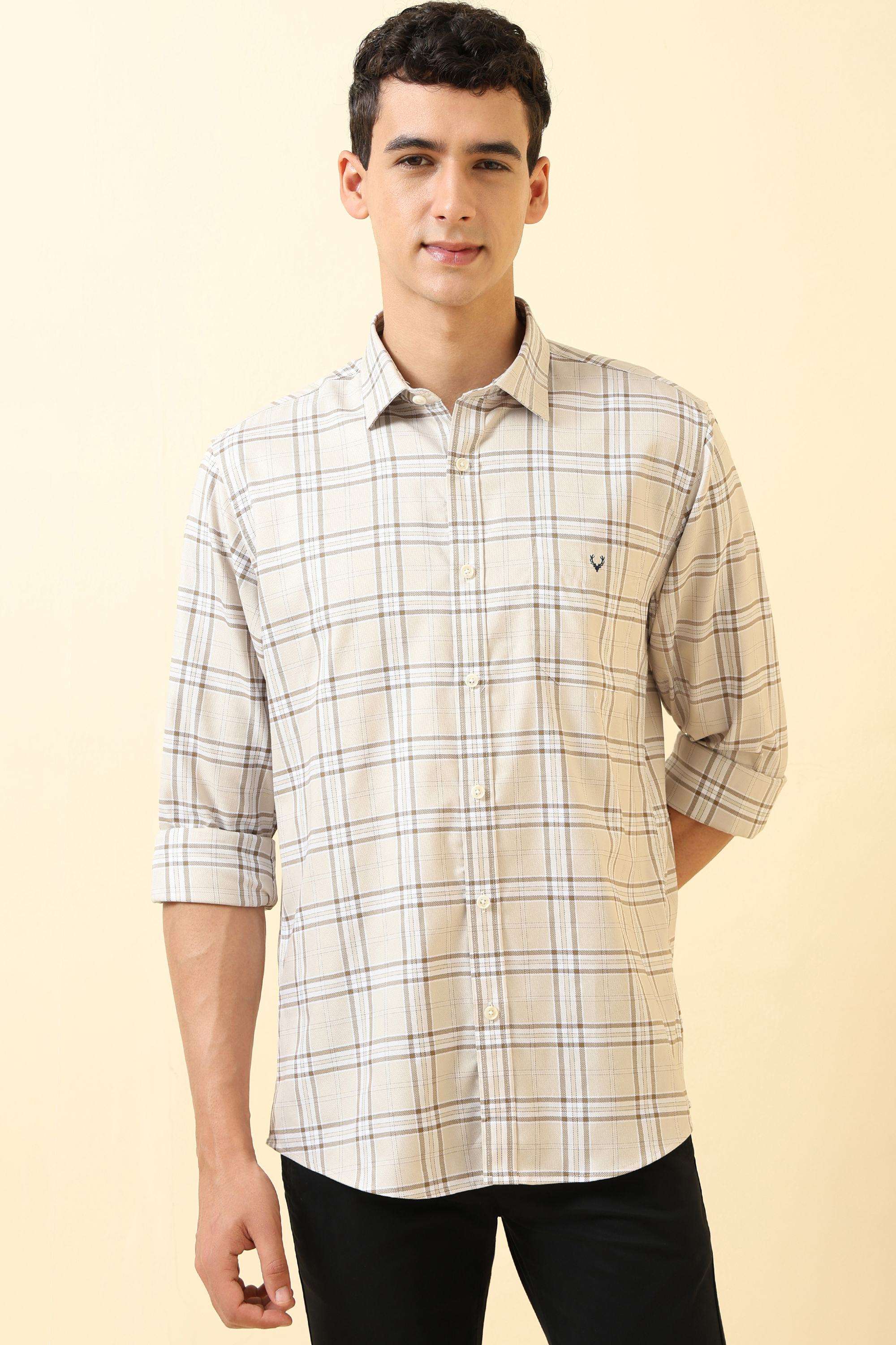Checks-Cotton-Regular-Fit-Men-s-Shirt