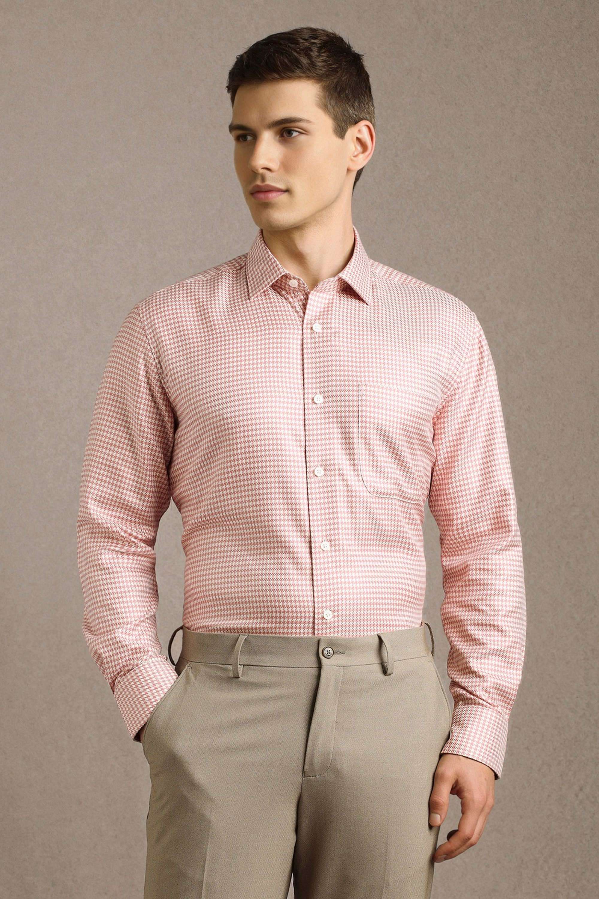Textured-Cotton-Regular-Fit-Men-s-Formal-Shirt