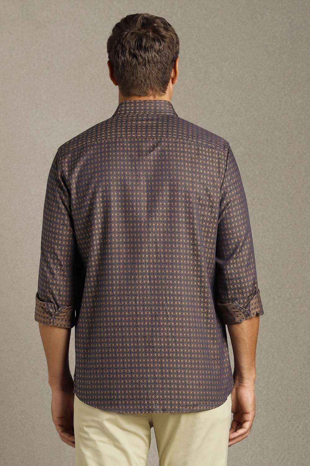 Solid-Cotton-Slim-Fit-Men-s-Casual-Shirt