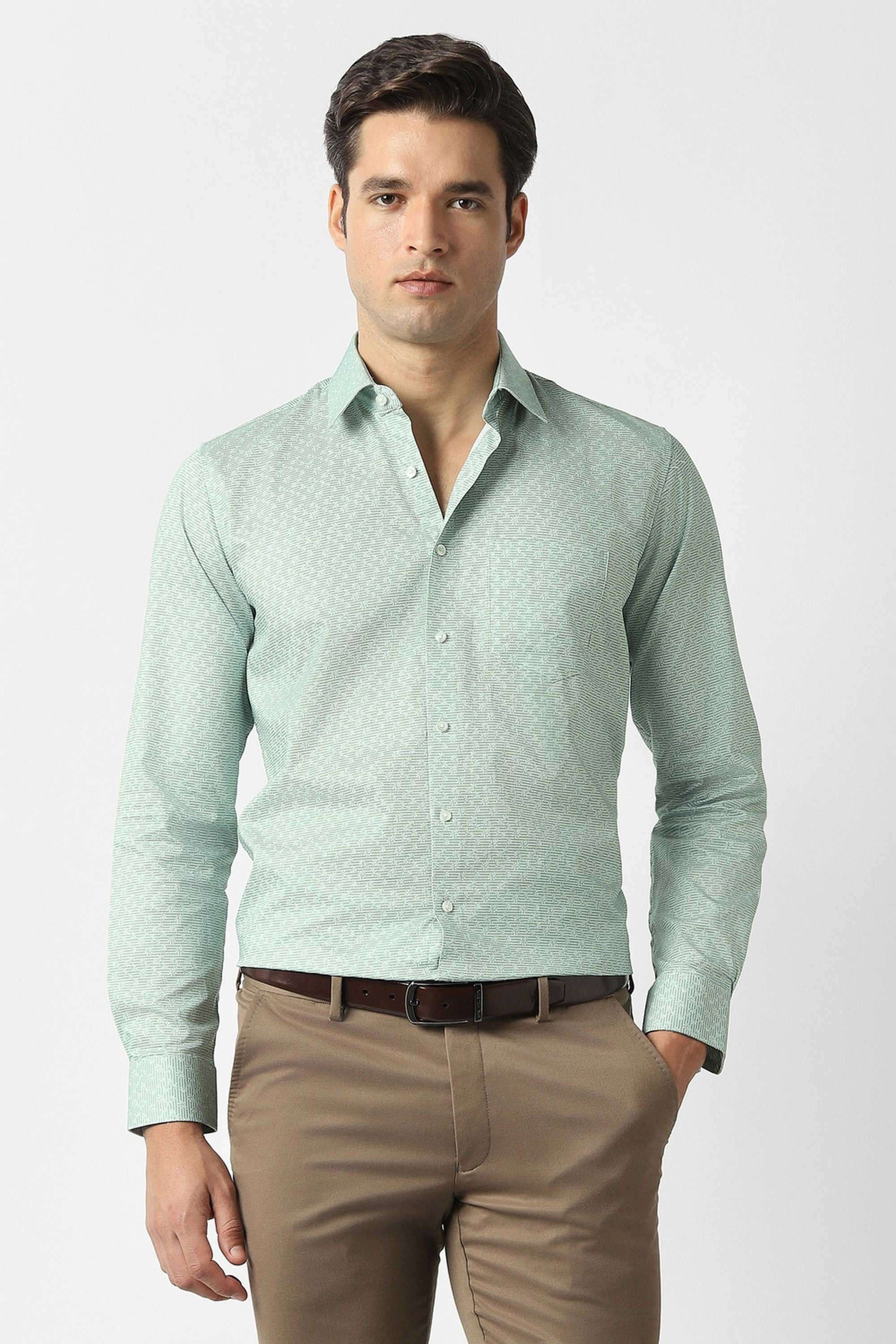 Printed-Cotton-Slim-Fit-Men-Formal-Shirt
