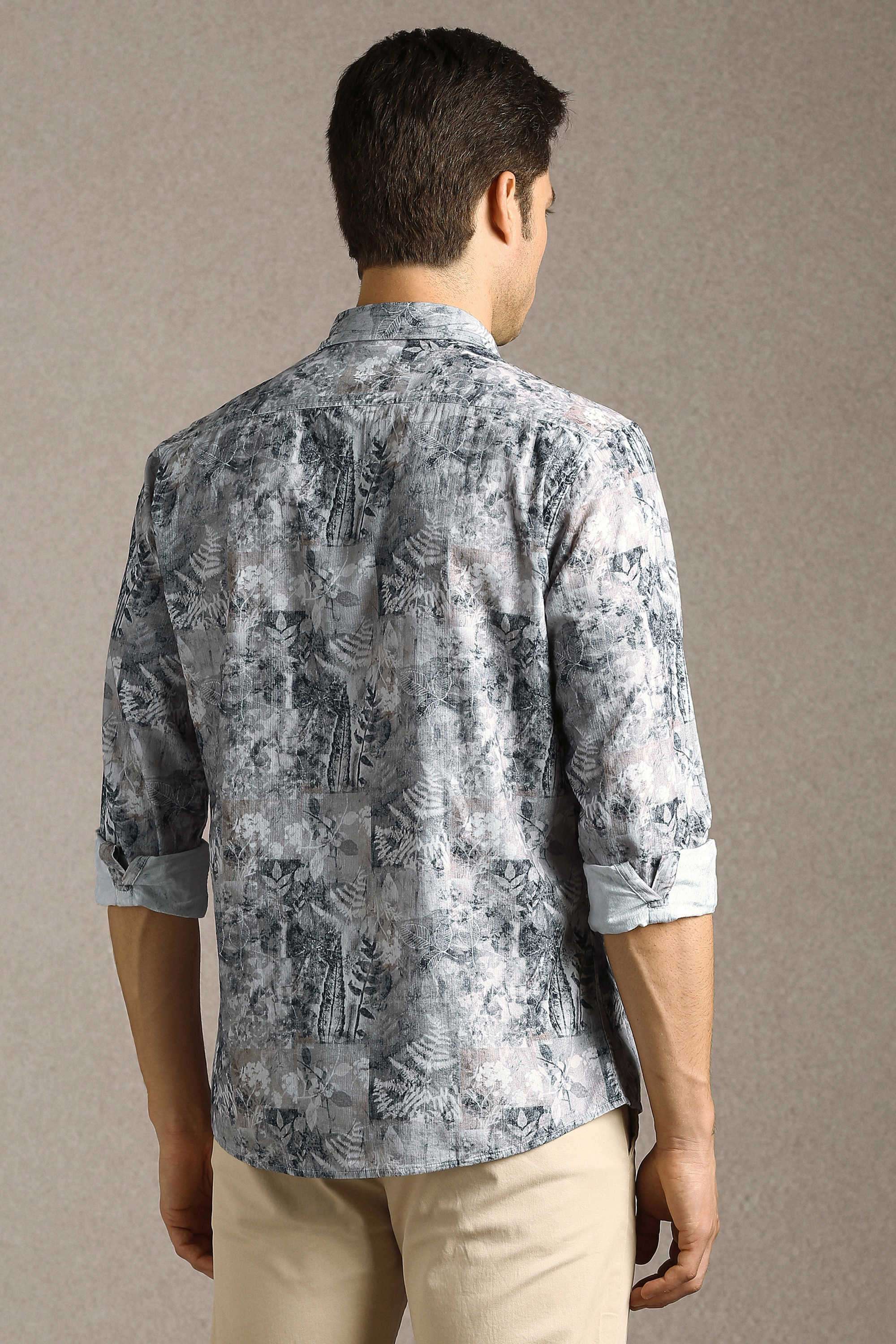 Printed-Cotton-Slim-Fit-Men-Casual-Wear-Shirt