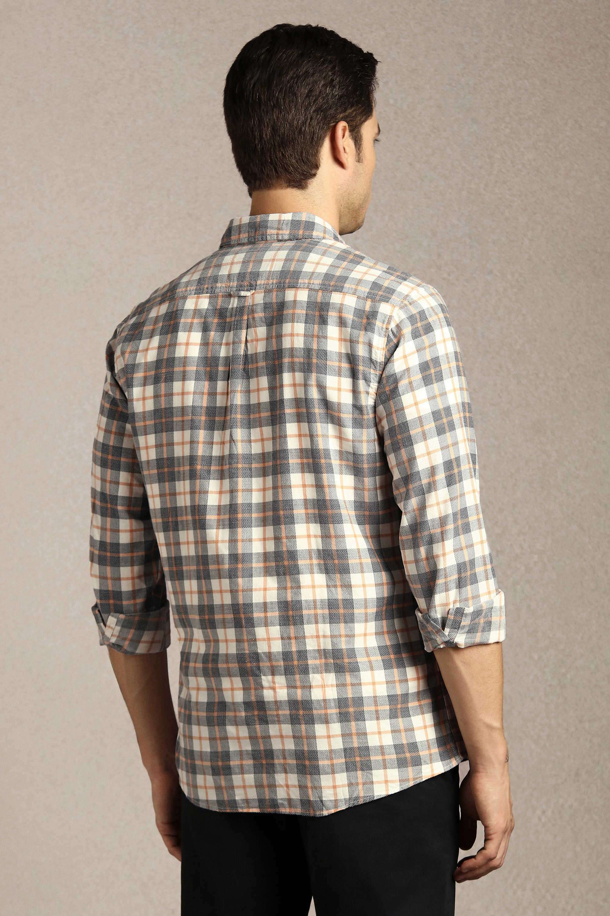 Checks-Cotton-Slim-Fit-Men-Casual-Wear-Shirt