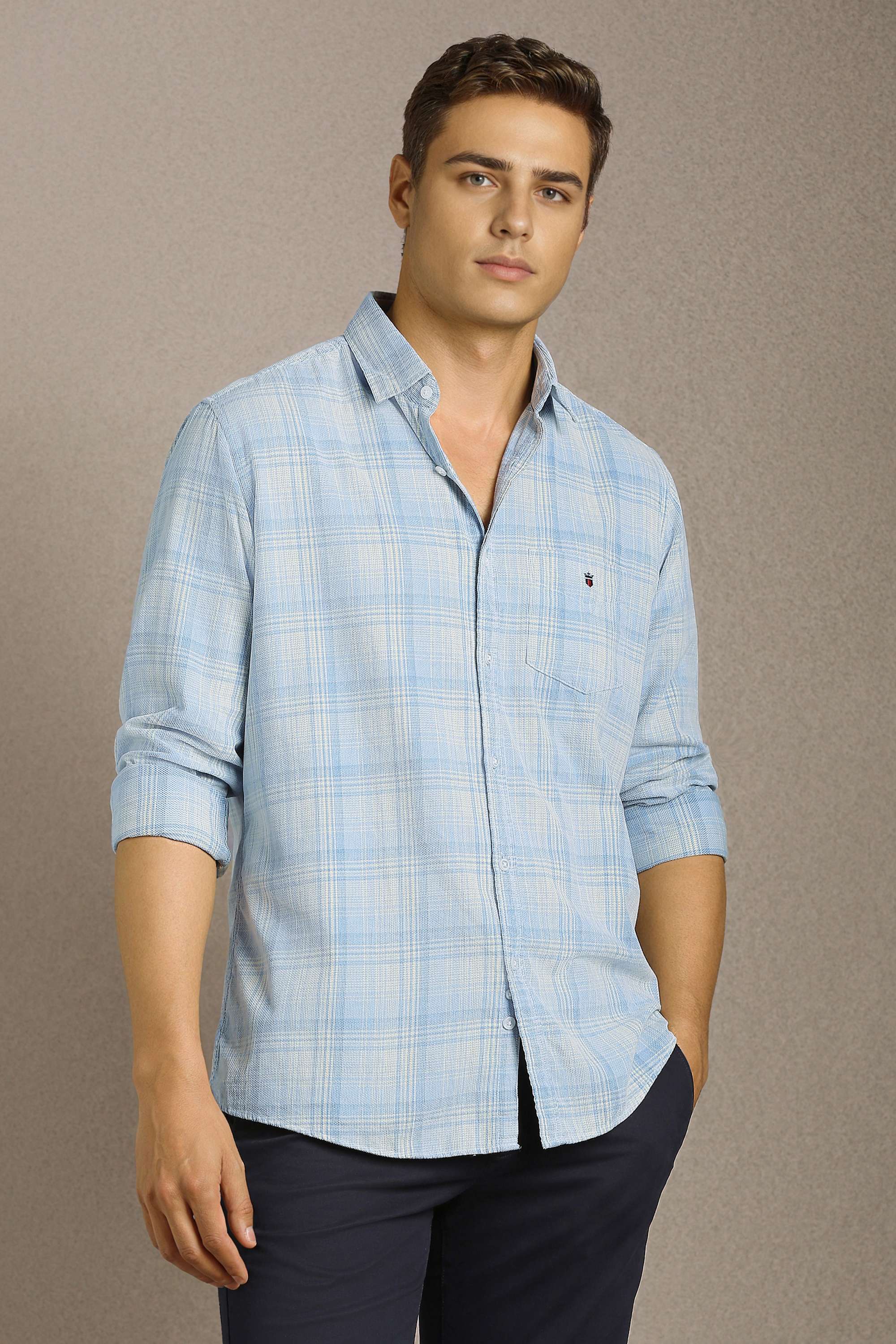 Checks-Cotton-Slim-Fit-Men-s-Casual-Shirt
