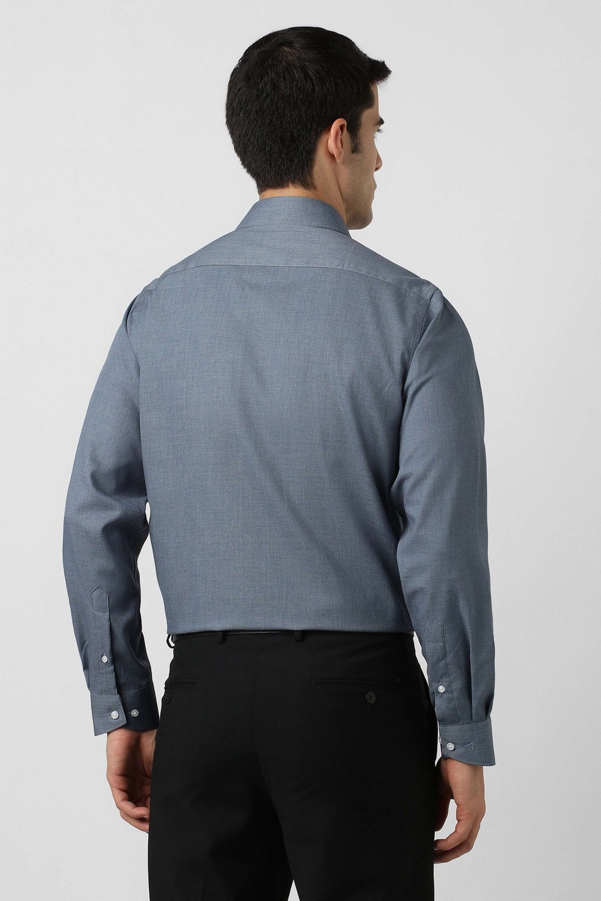 Solid-Polyester-Regular-Fit-Men-s-Formal-Shirt