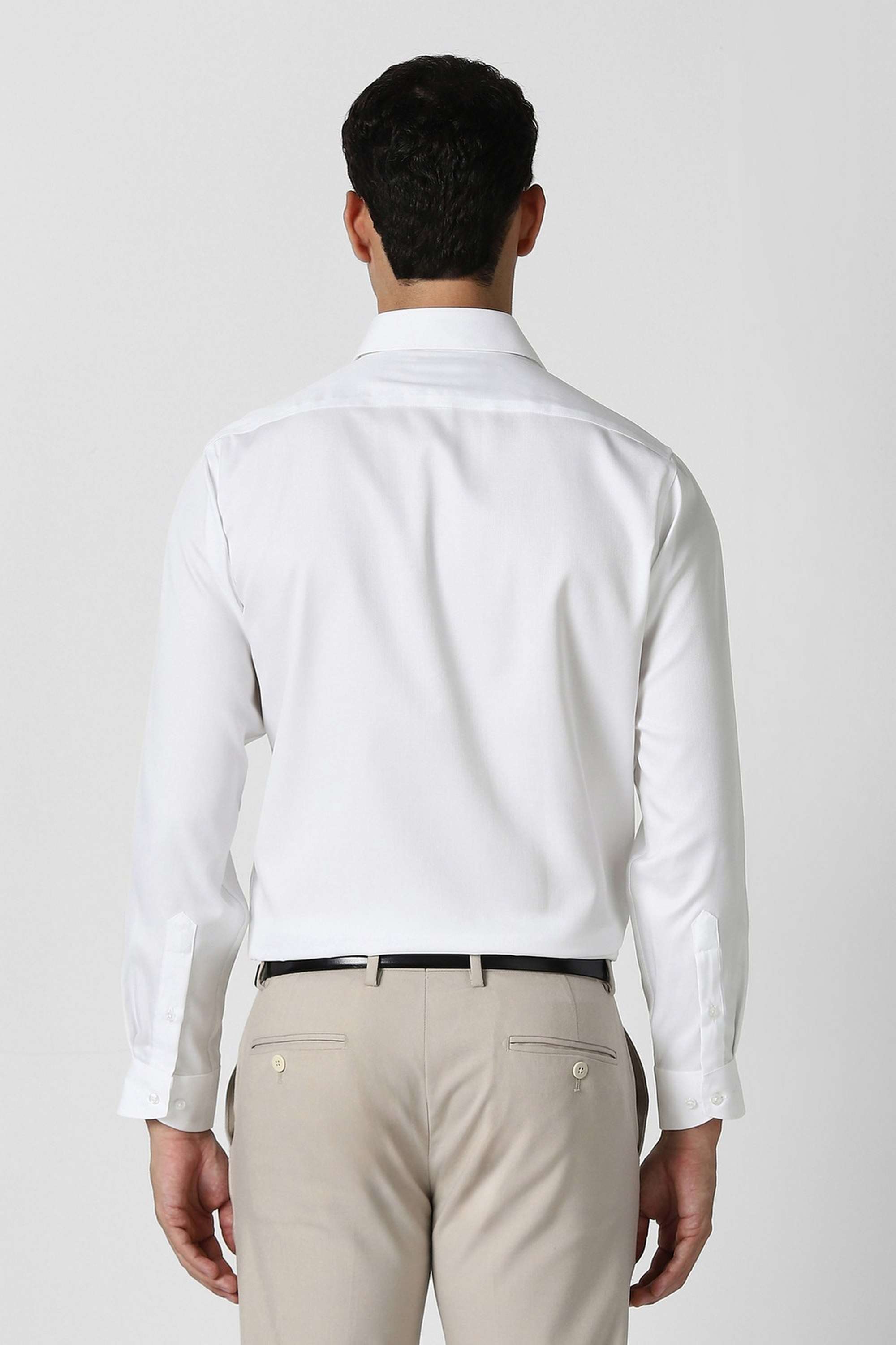 Textured-Collared-Cotton-Men-Formal-Wear-Shirt
