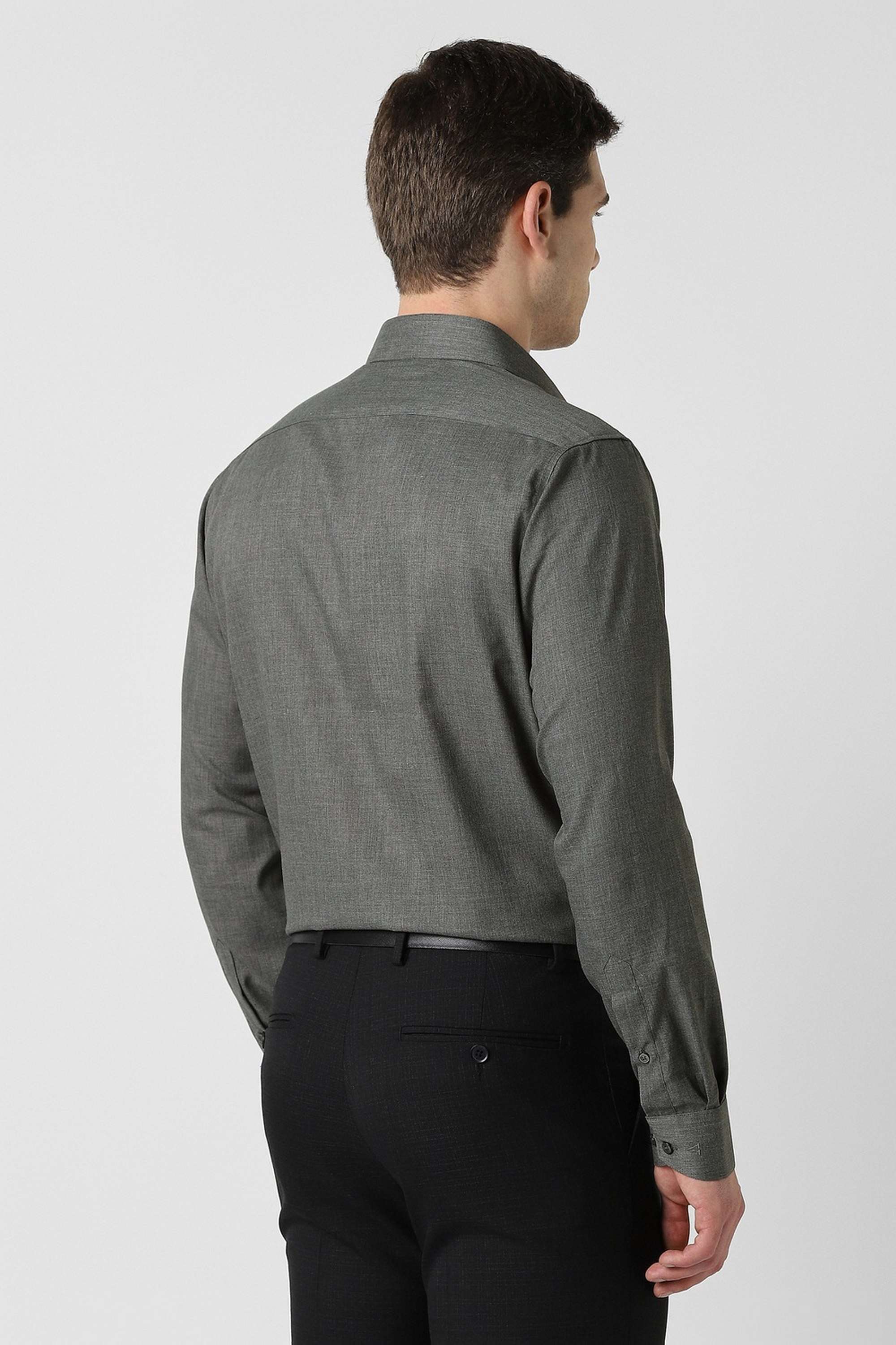 Solid-Polyester-Regular-Fit-Men-s-Formal-Shirt