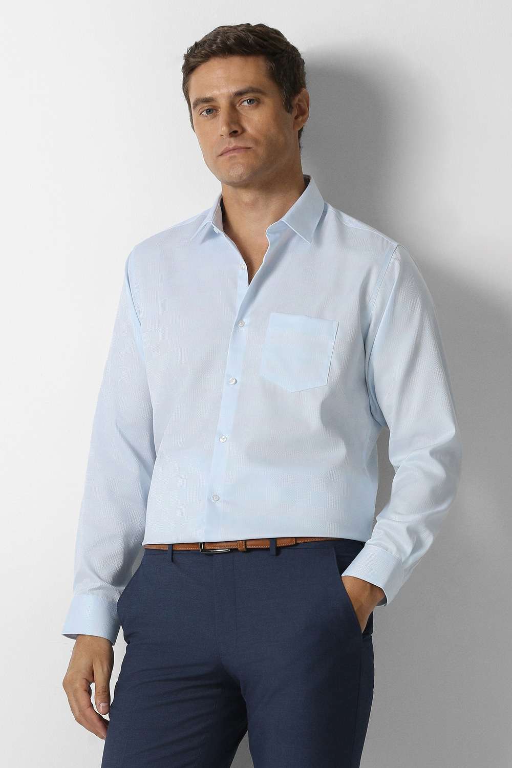 Checks-Cotton-Regular-Fit-Men-s-Formal-Shirt