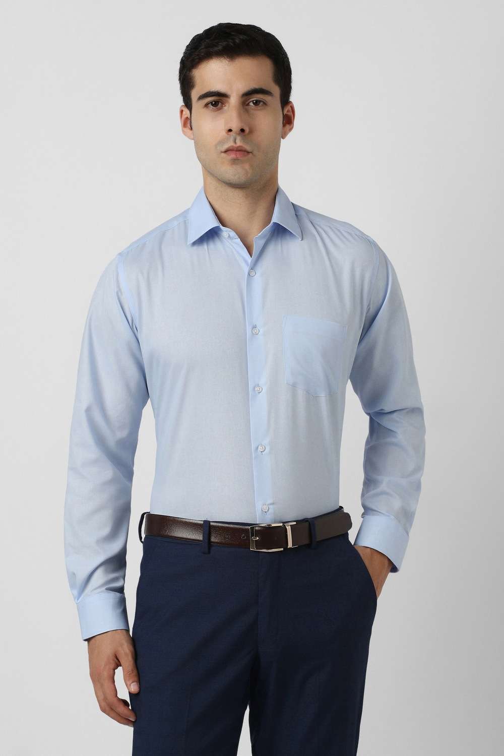Solid-Poly-Cotton-Regular-Fit-Men-s-Formal-Shirt