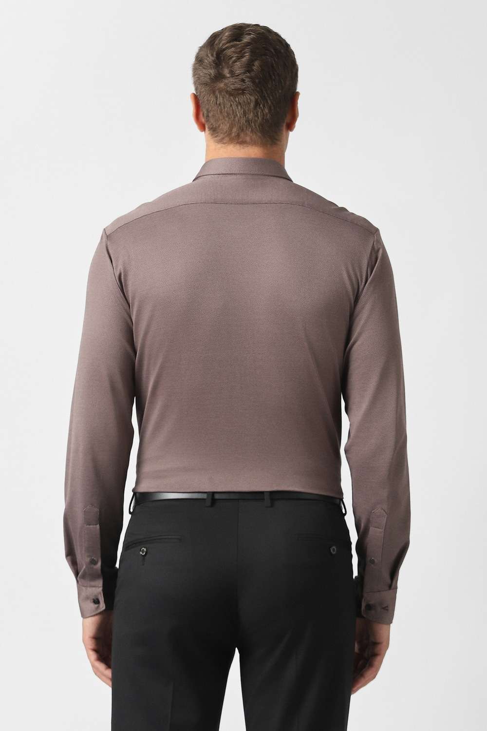 Solid-100--Cotton-Slim-Fit-Men-s-Formal-Shirt