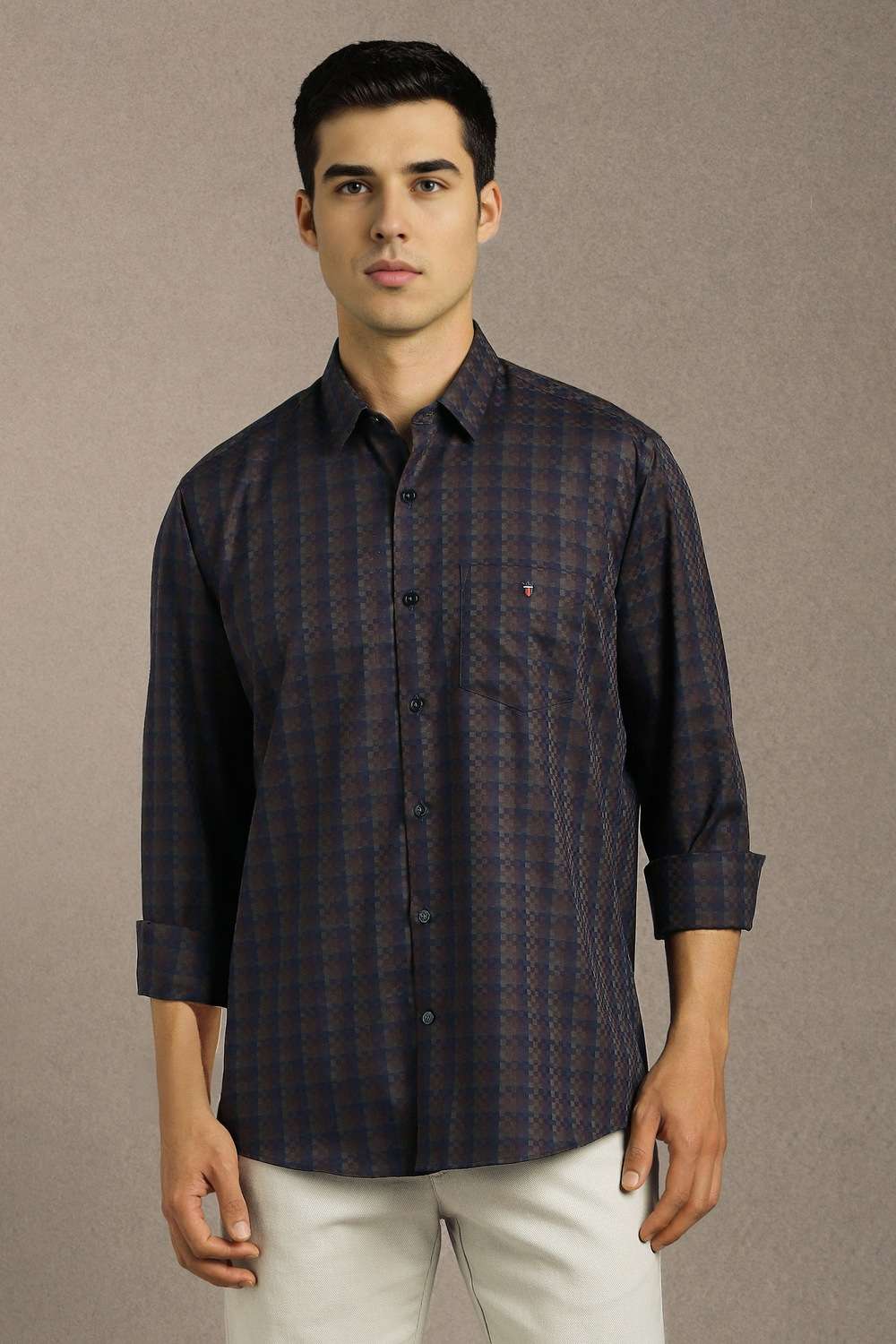 Checks-Cotton-Slim-Fit-Men-s-Casual-Shirt