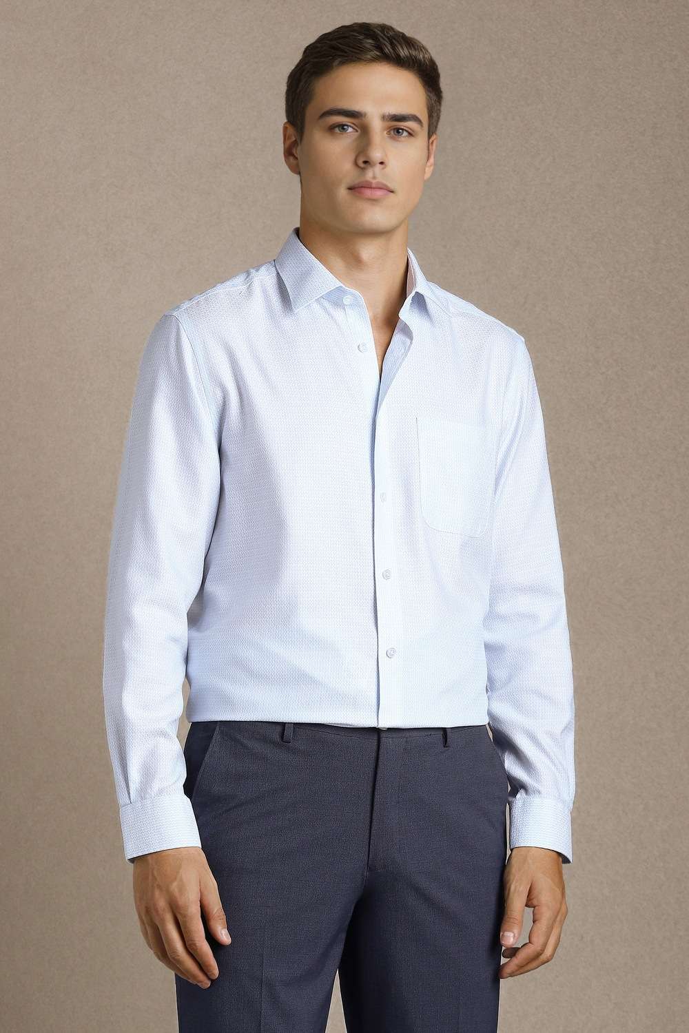 Textured-Cotton-Regular-Fit-Men-s-Formal-Shirt
