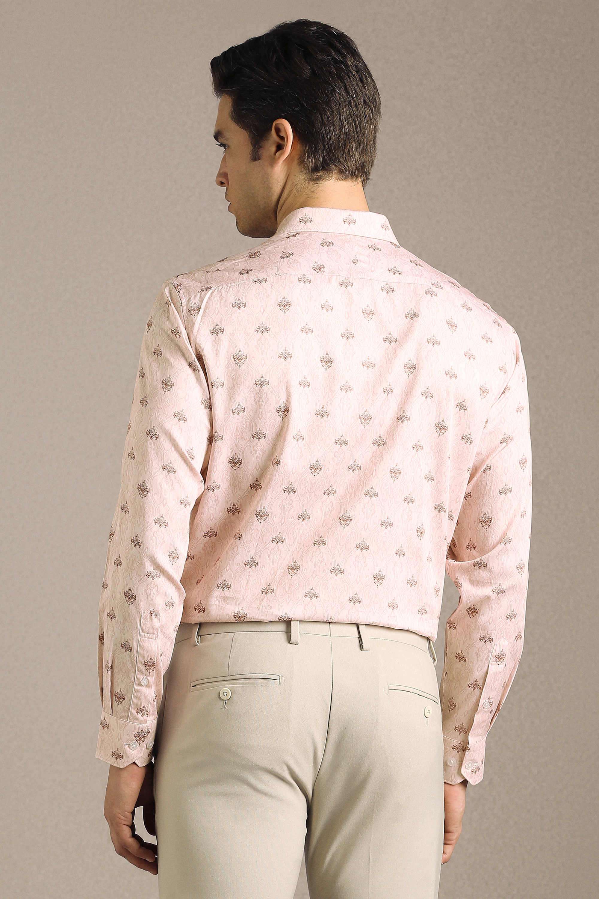 Printed-Cotton-Regular-Fit-Men-Formal-Wear-Shirt