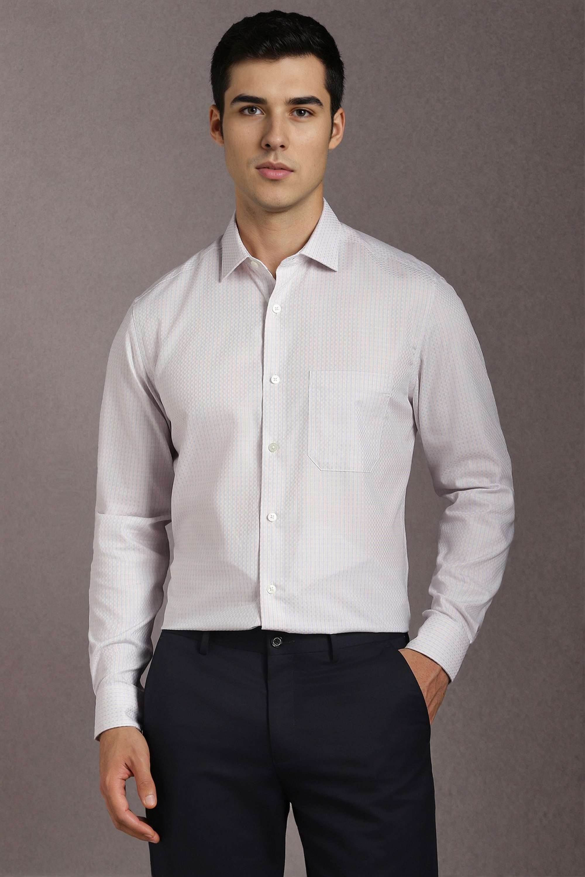 Checks-Cotton-Regular-Fit-Men-s-Formal-Shirt