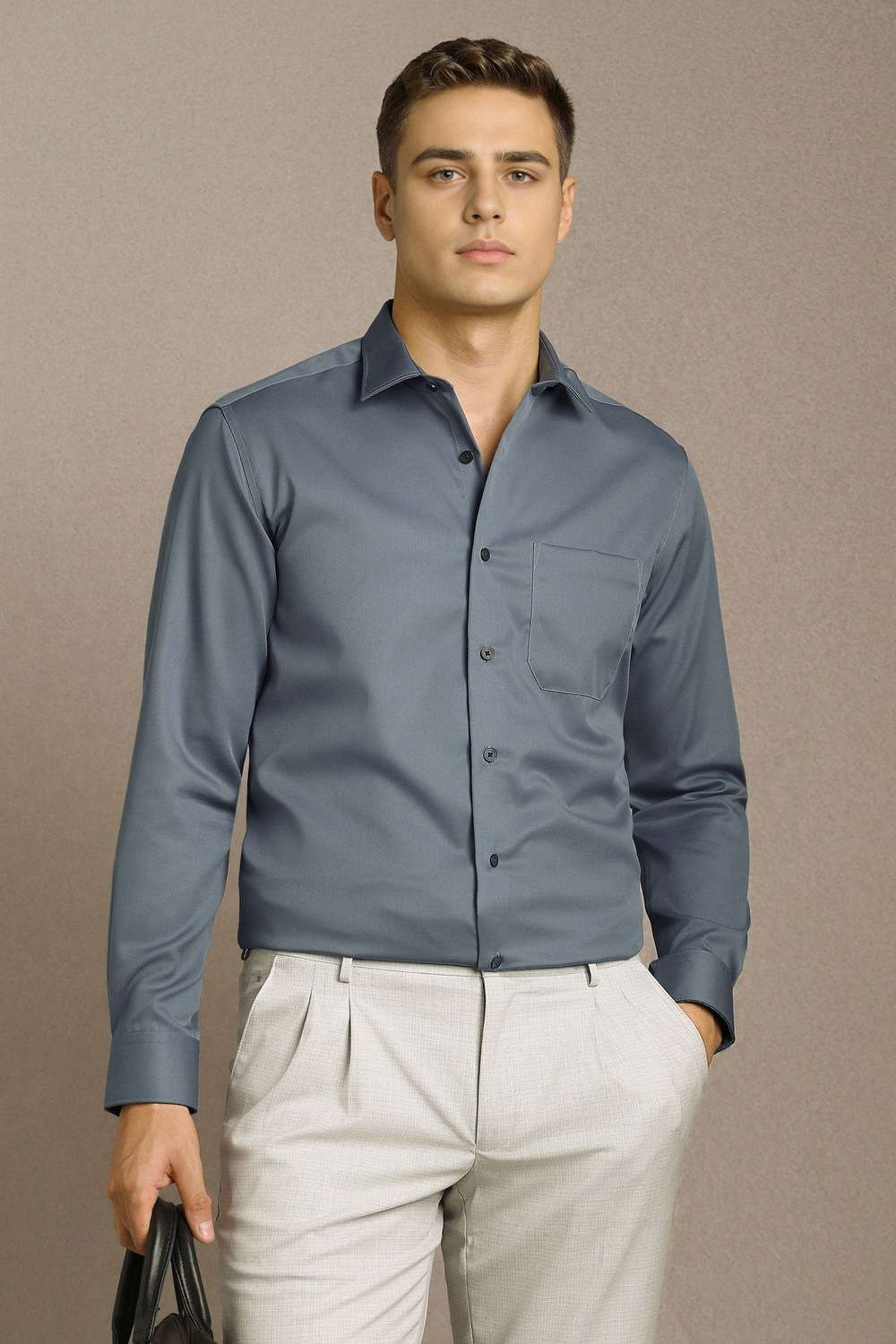 Textured-Cotton-Regular-Fit-Men-s-Formal-Shirt