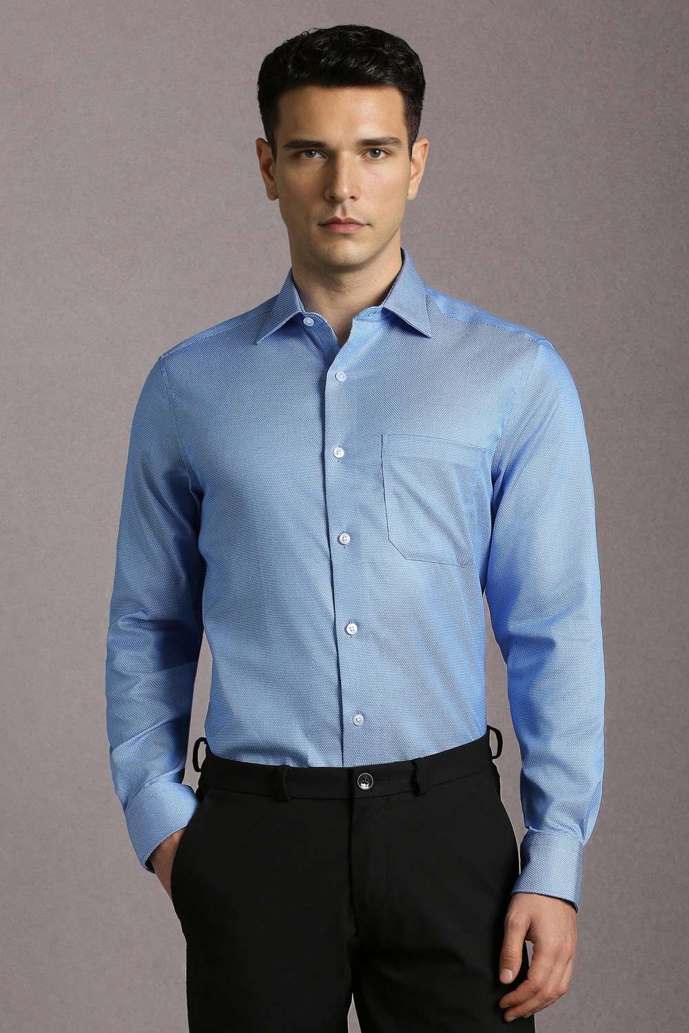 Textured-Cotton-Regular-Fit-Men-s-Formal-Shirt