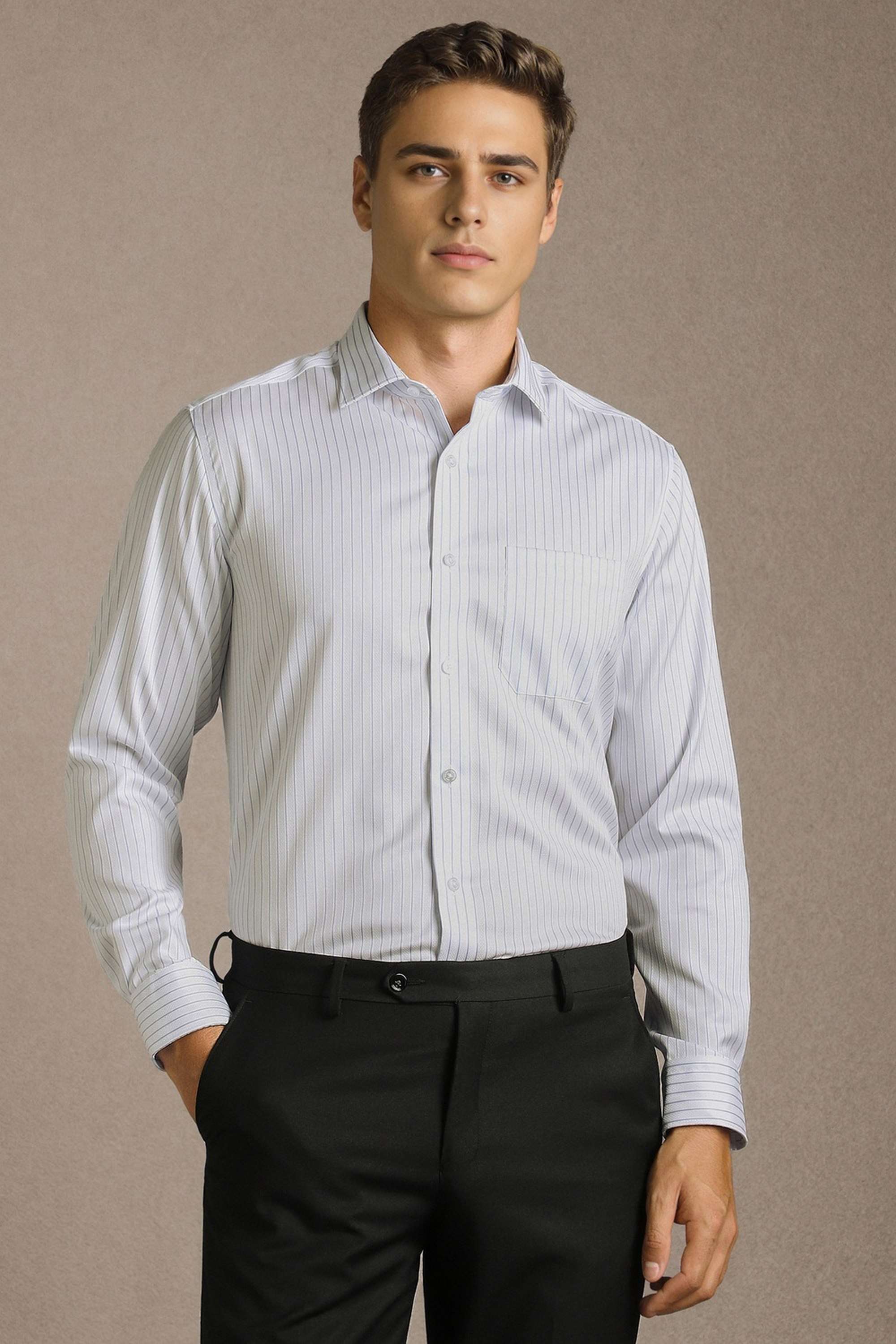 Stripes-Cotton-Regular-Fit-Men-s-Formal-Shirt