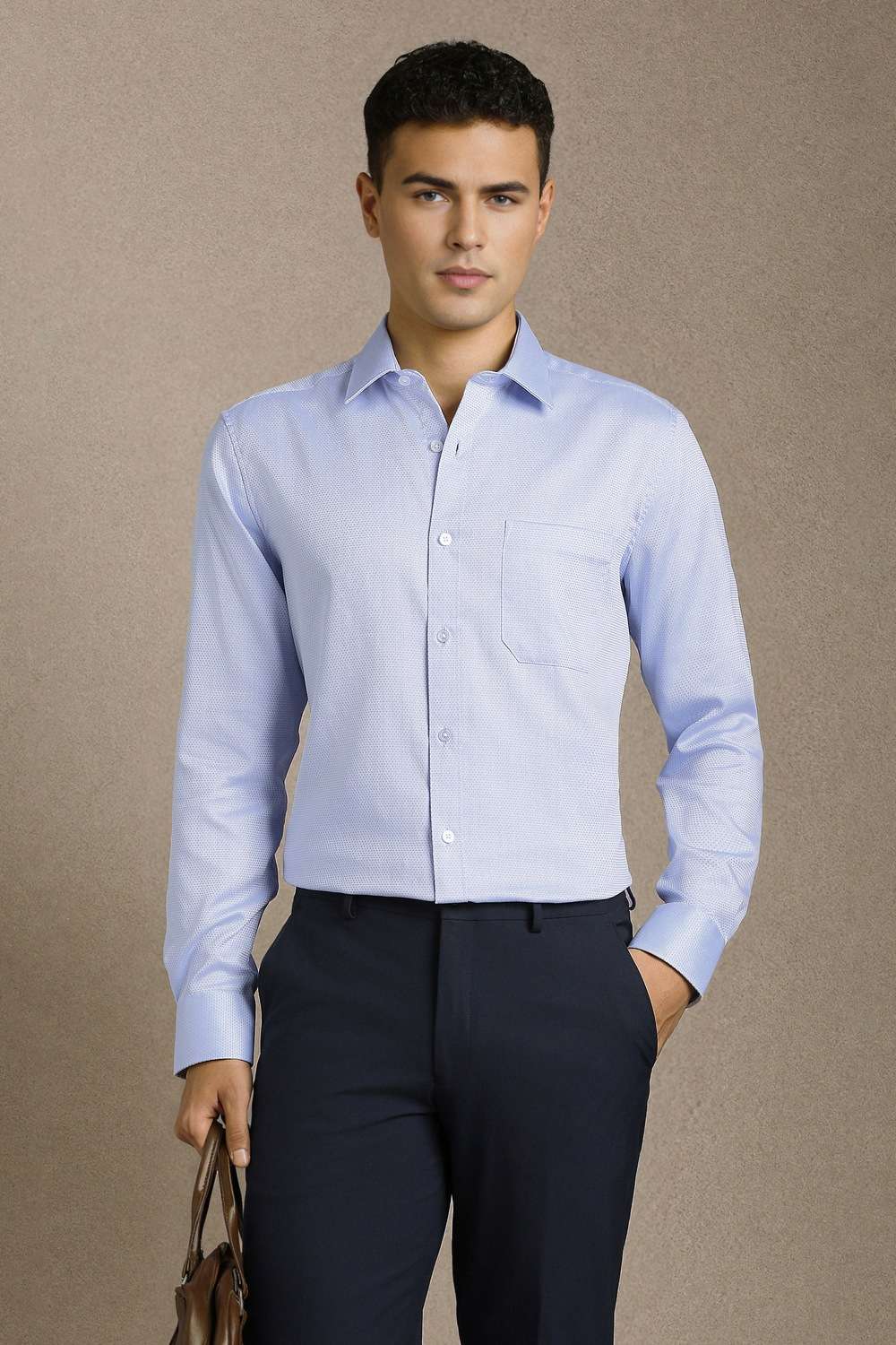 Textured-Cotton-Regular-Fit-Men-s-Formal-Shirt