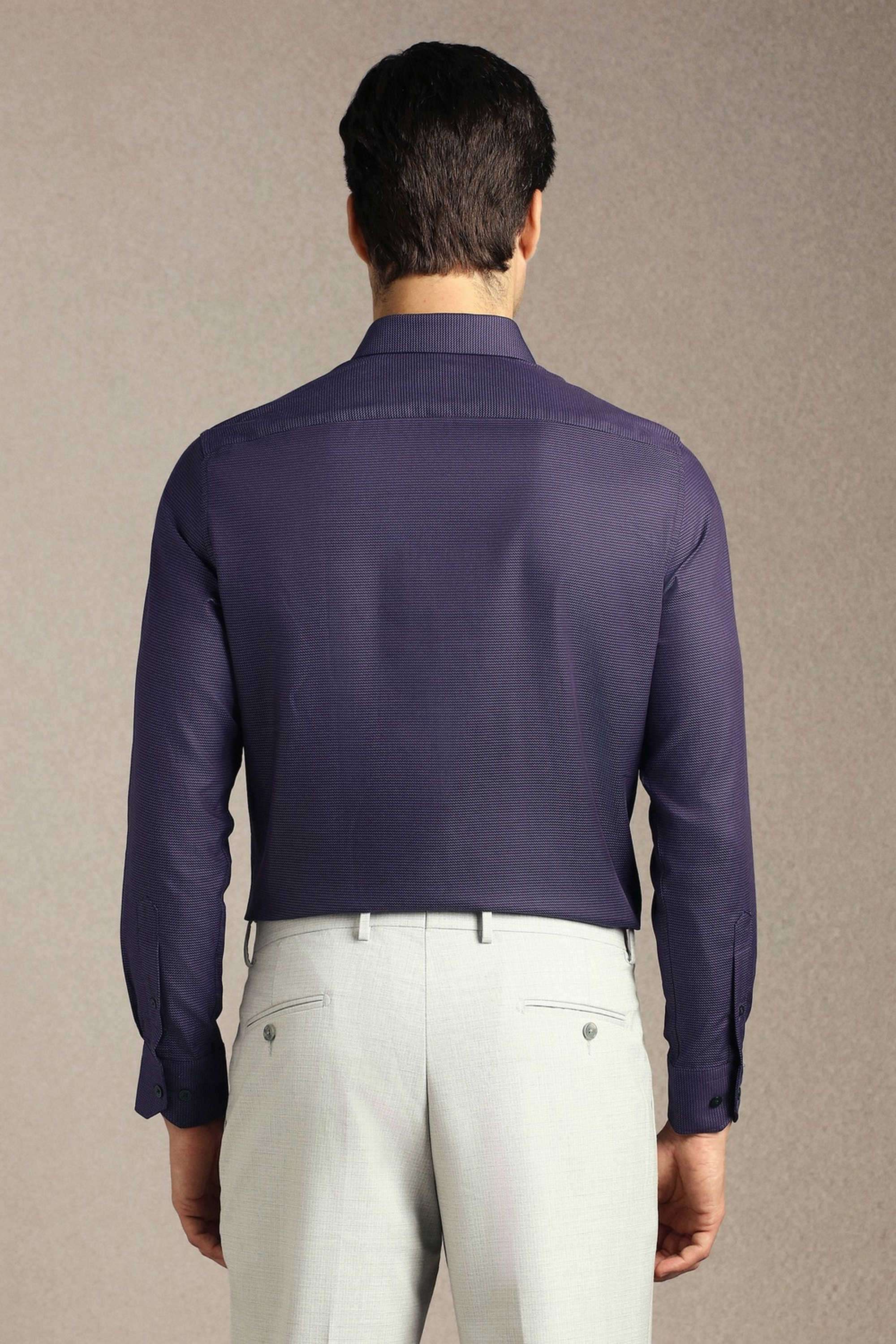 Textured-Cotton-Regular-Fit-Men-Formal-Wear-Shirt