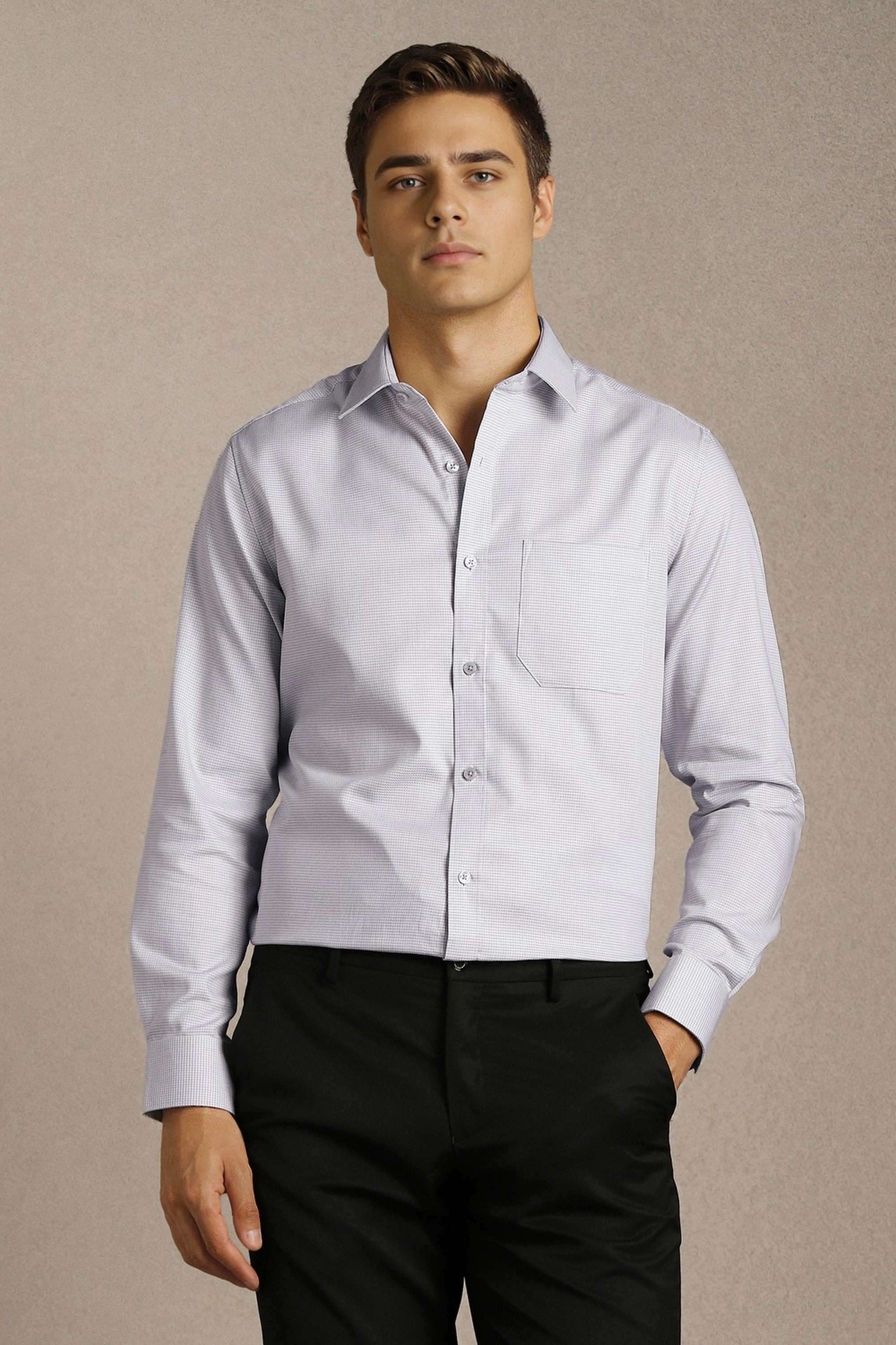 Textured-Cotton-Regular-Fit-Men-s-Formal-Shirt