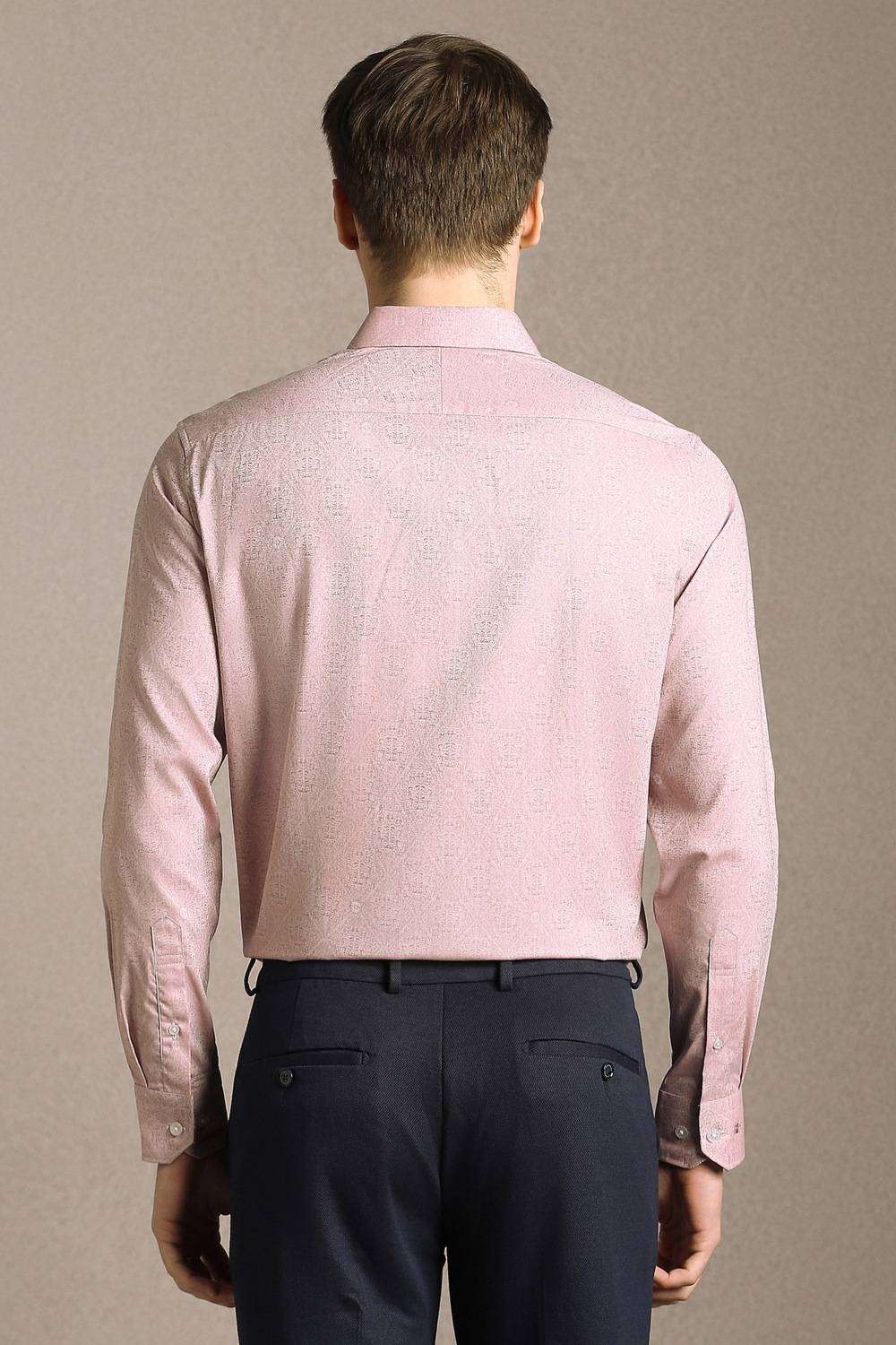 Solid-Cotton-Regular-Fit-Men-s-Shirt