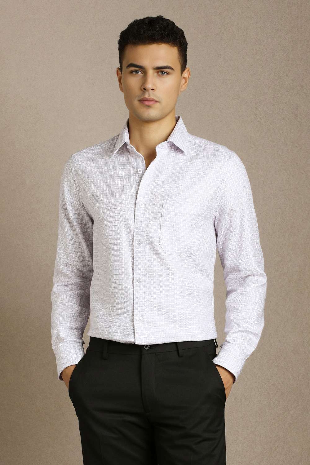 Textured-Cotton-Regular-Fit-Men-s-Formal-Shirt