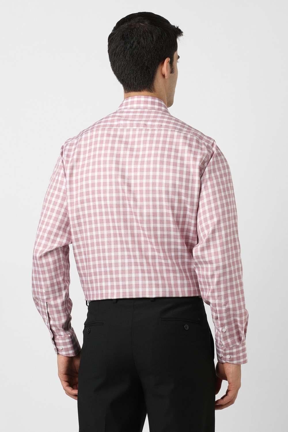 Checks-Cotton-Regular-Fit-Men-s-Formal-Wear-Shirt