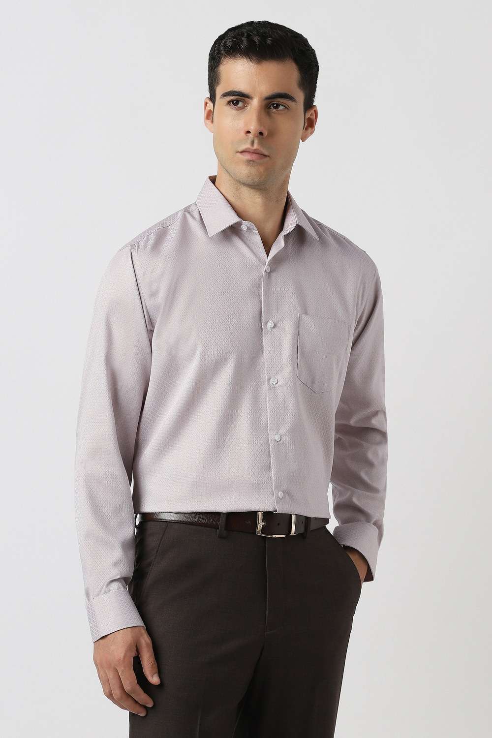 Textured-Cotton-Regular-Fit-Men-s-Formal-Shirt