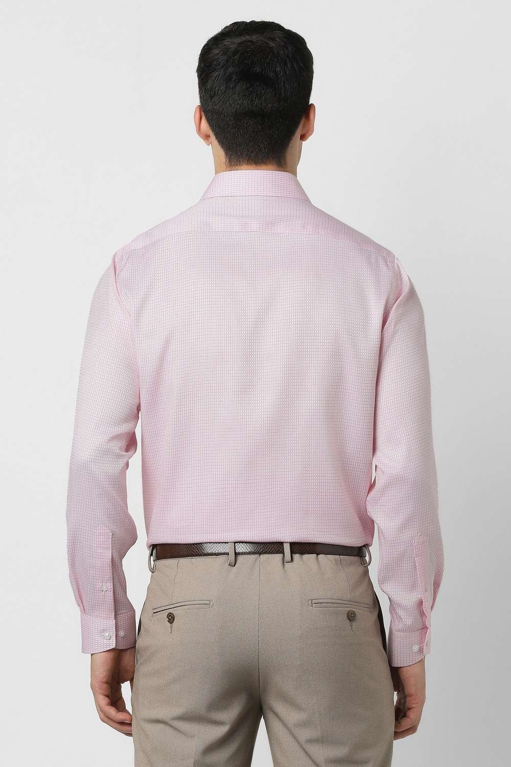 Checks-Cotton-Regular-Fit-Men-s-Formal-Wear-Shirt