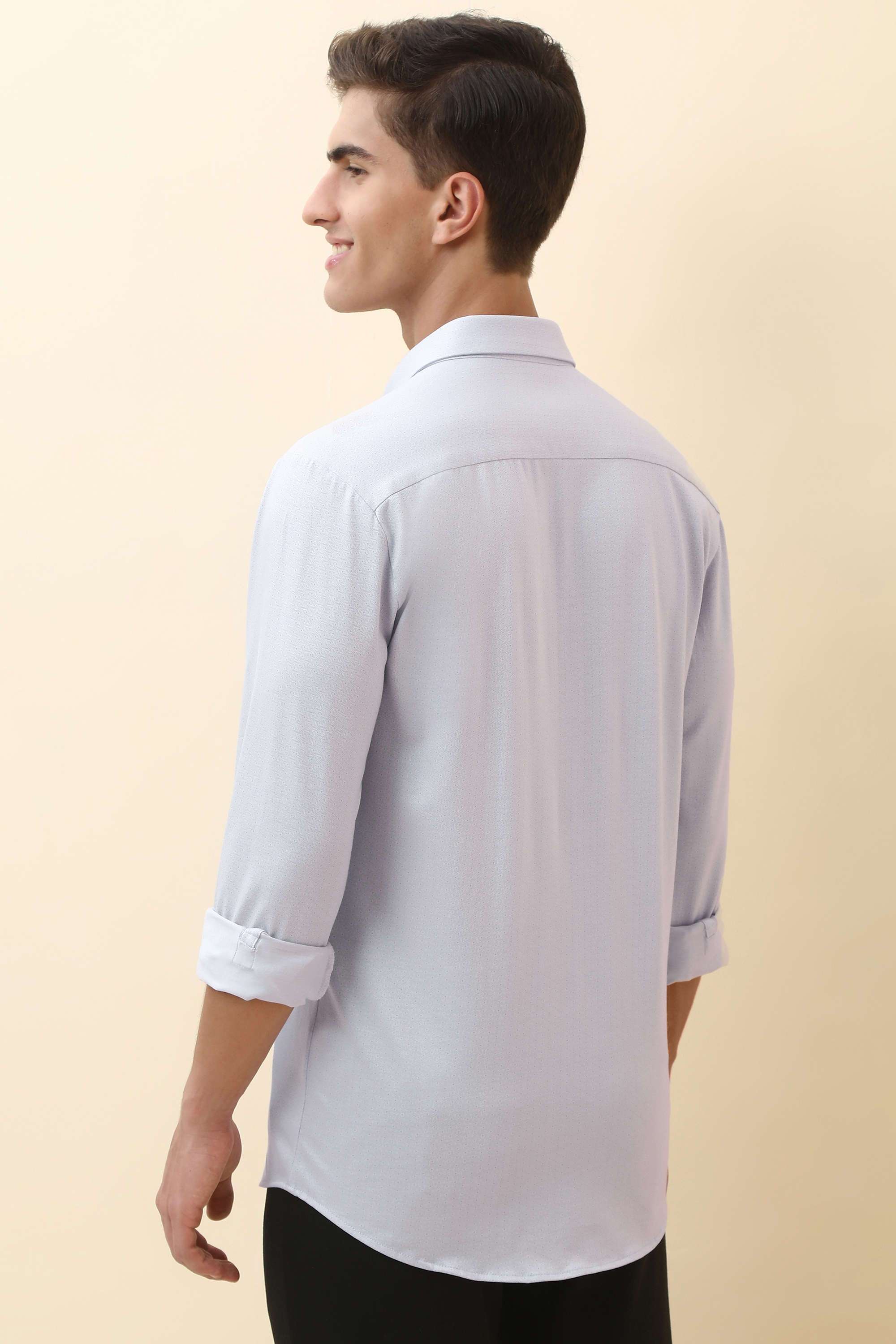 Printed-Cotton-Slim-Fit-Men-Formal-Wear-Shirt