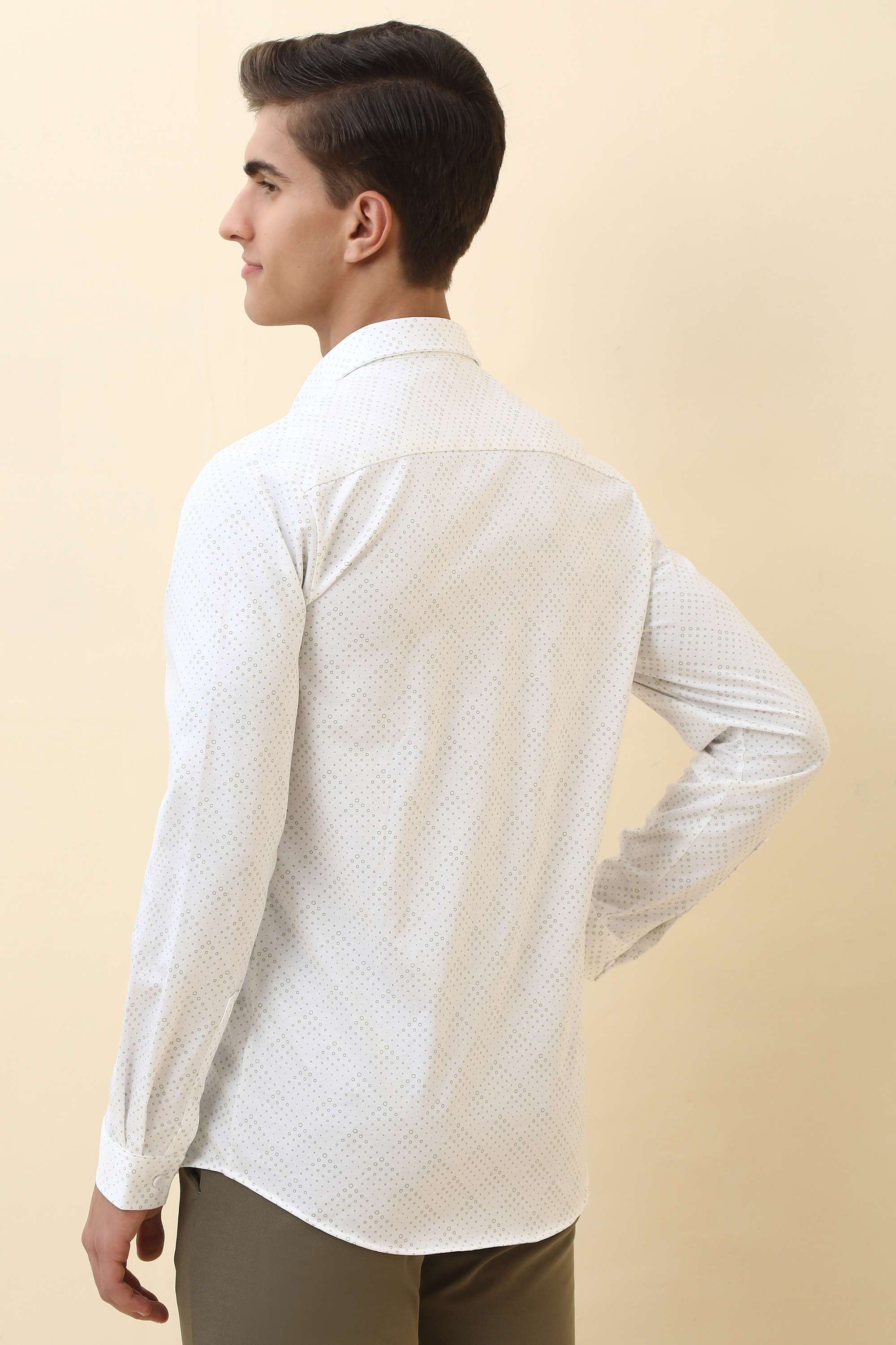 Printed-Cotton-Slim-Fit-Men-Formal-Wear-Shirt