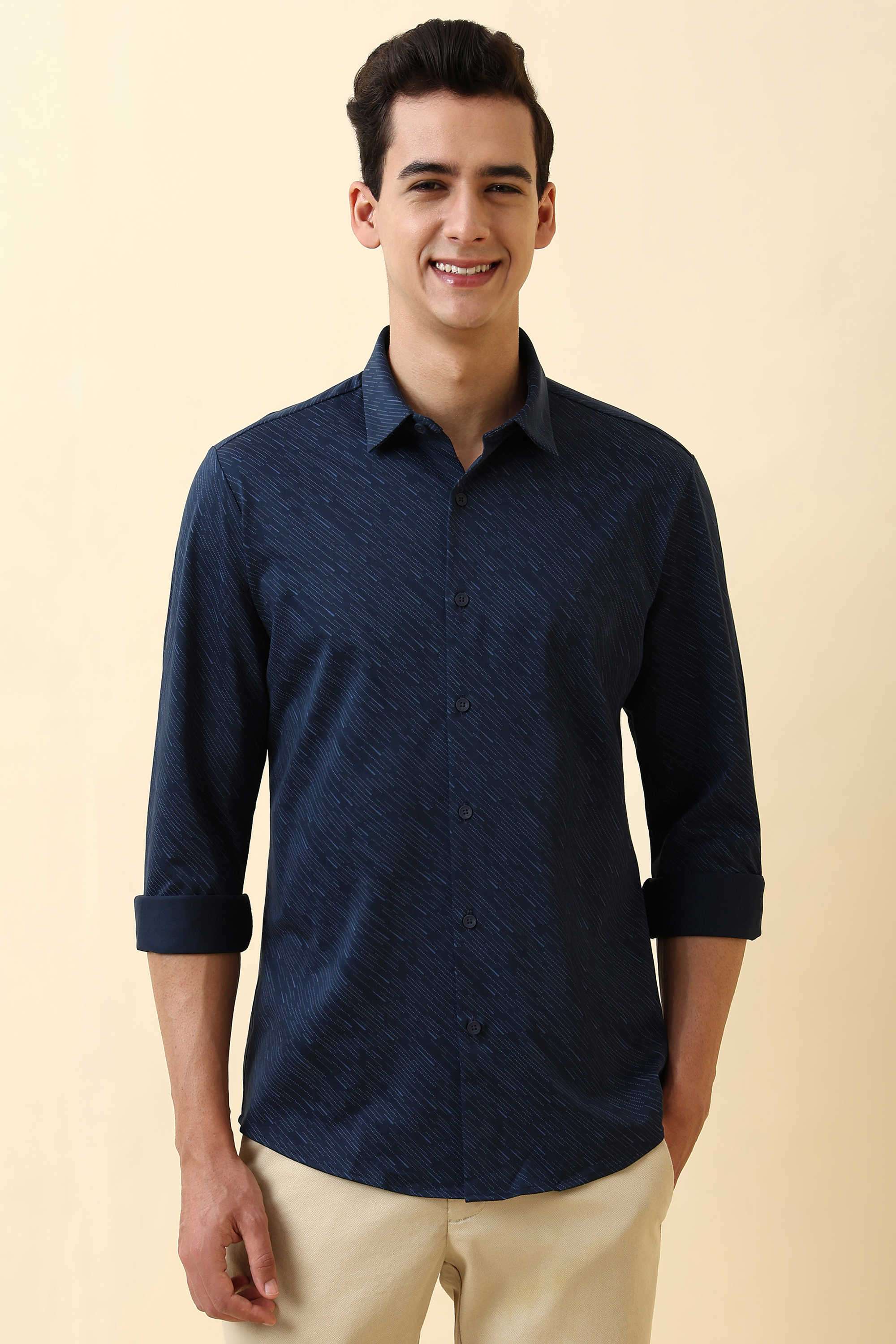 Printed-Cotton-Slim-Fit-Men-s-Formal-Shirt